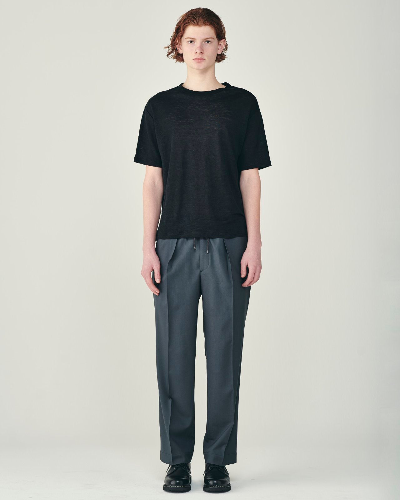 ヘンプ天竺 / ニューリラックスドフィットTee, Black