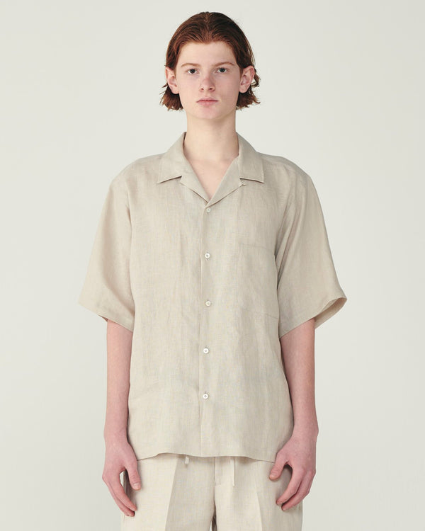 MARKAWARE マーカウェア ヘンプ リネン サイドスリット セーター Hemp Shirting – MARKAWARE