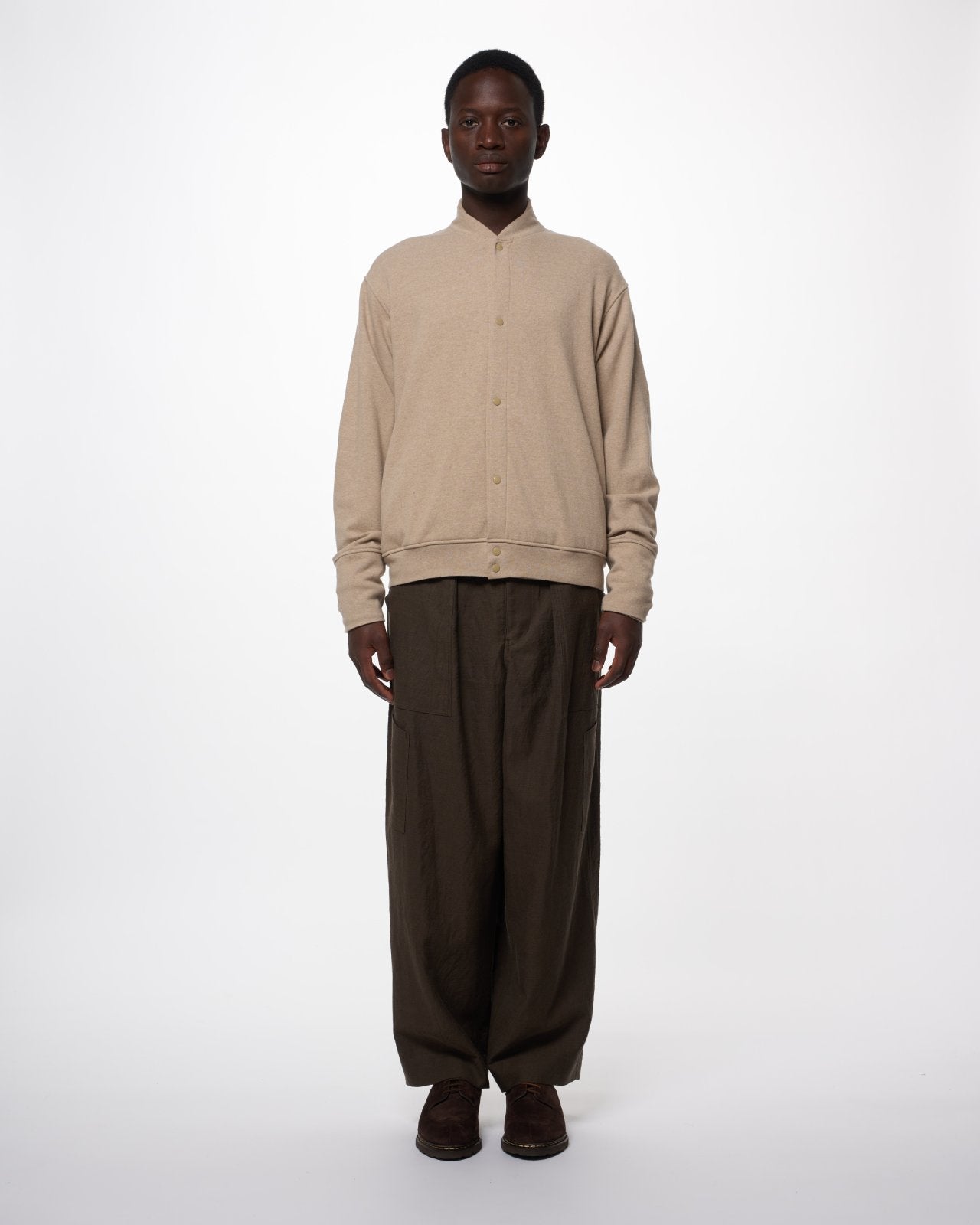 Wool/Linen Moleskin / U.S. Air Force Baker Pants, Olive