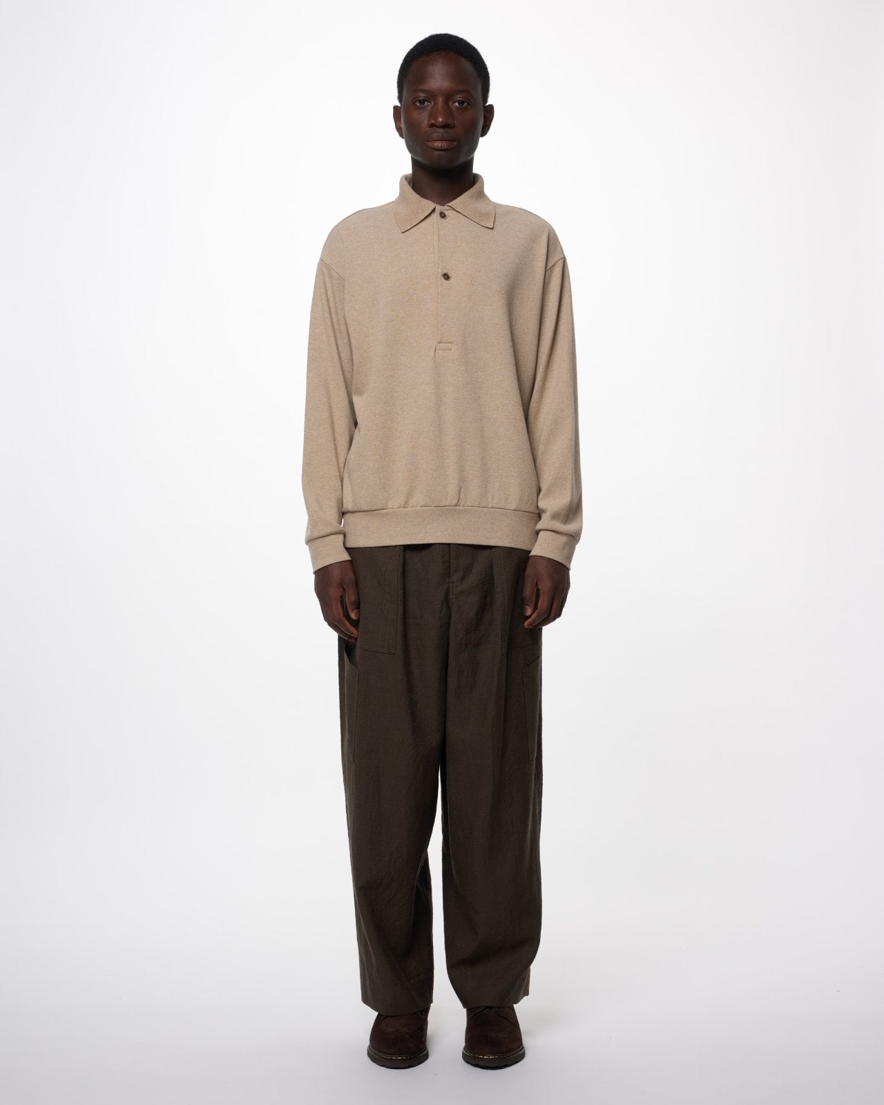 Wool/Linen Moleskin / U.S. Air Force Baker Pants, Olive