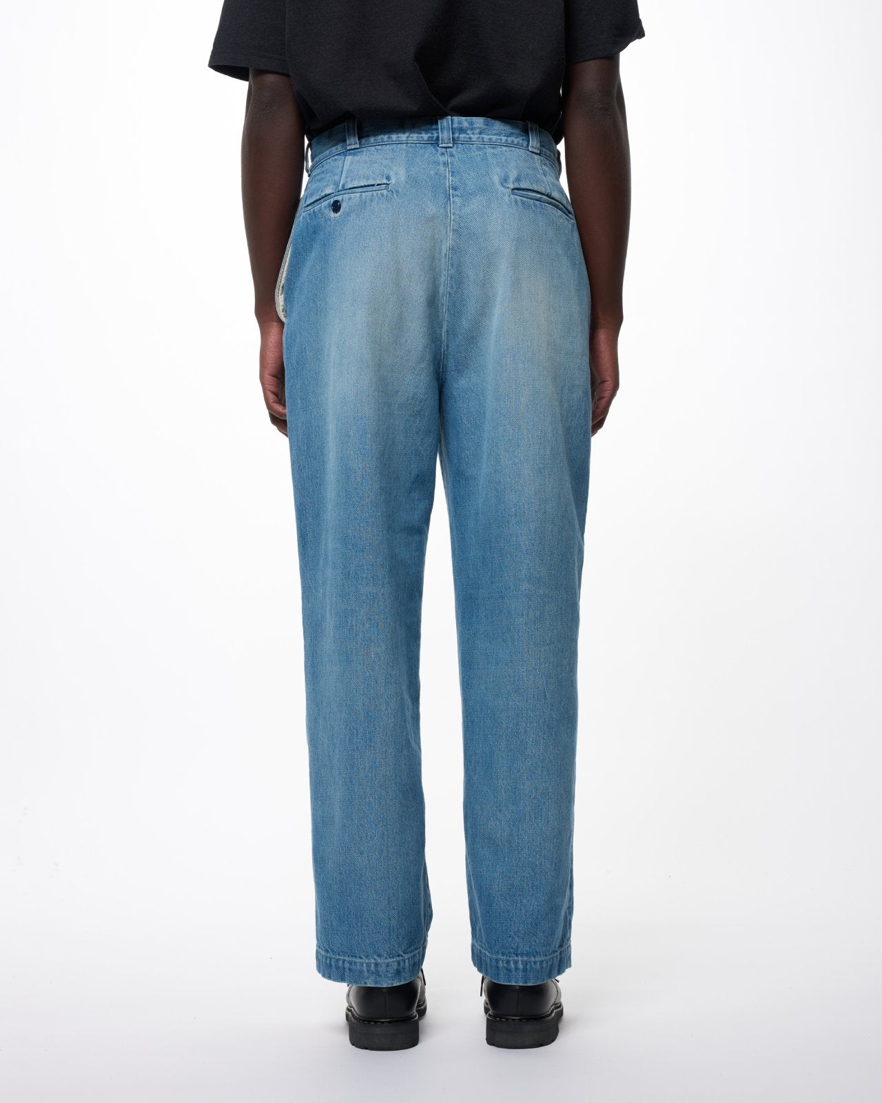 Organic Cotton 13.5oz Selvedge Denim / U.S. Army Trousers, Indigo V.W