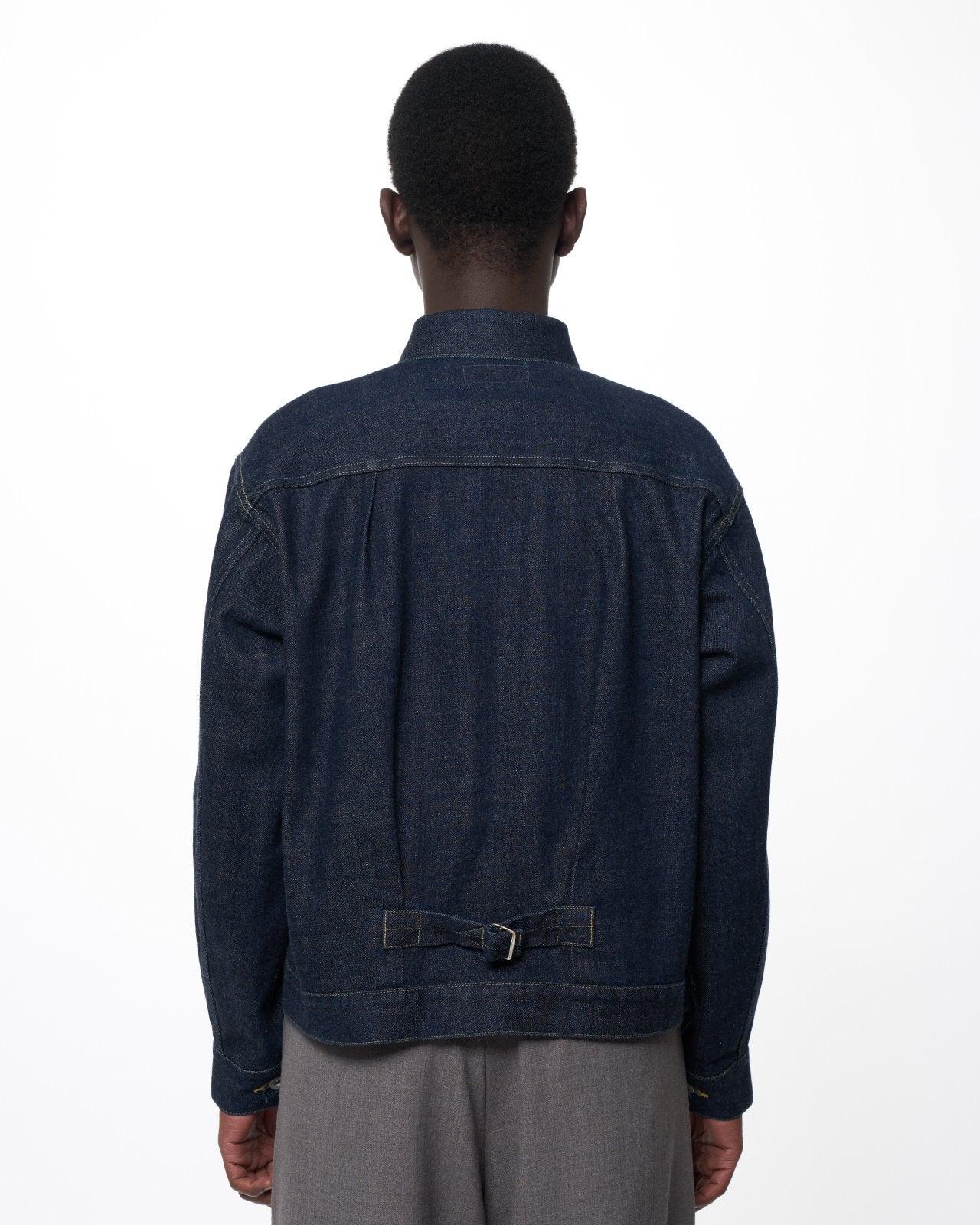 Organic Cotton 13.5oz Selvedge Denim / Type-1 Denim Jacket, Indigo