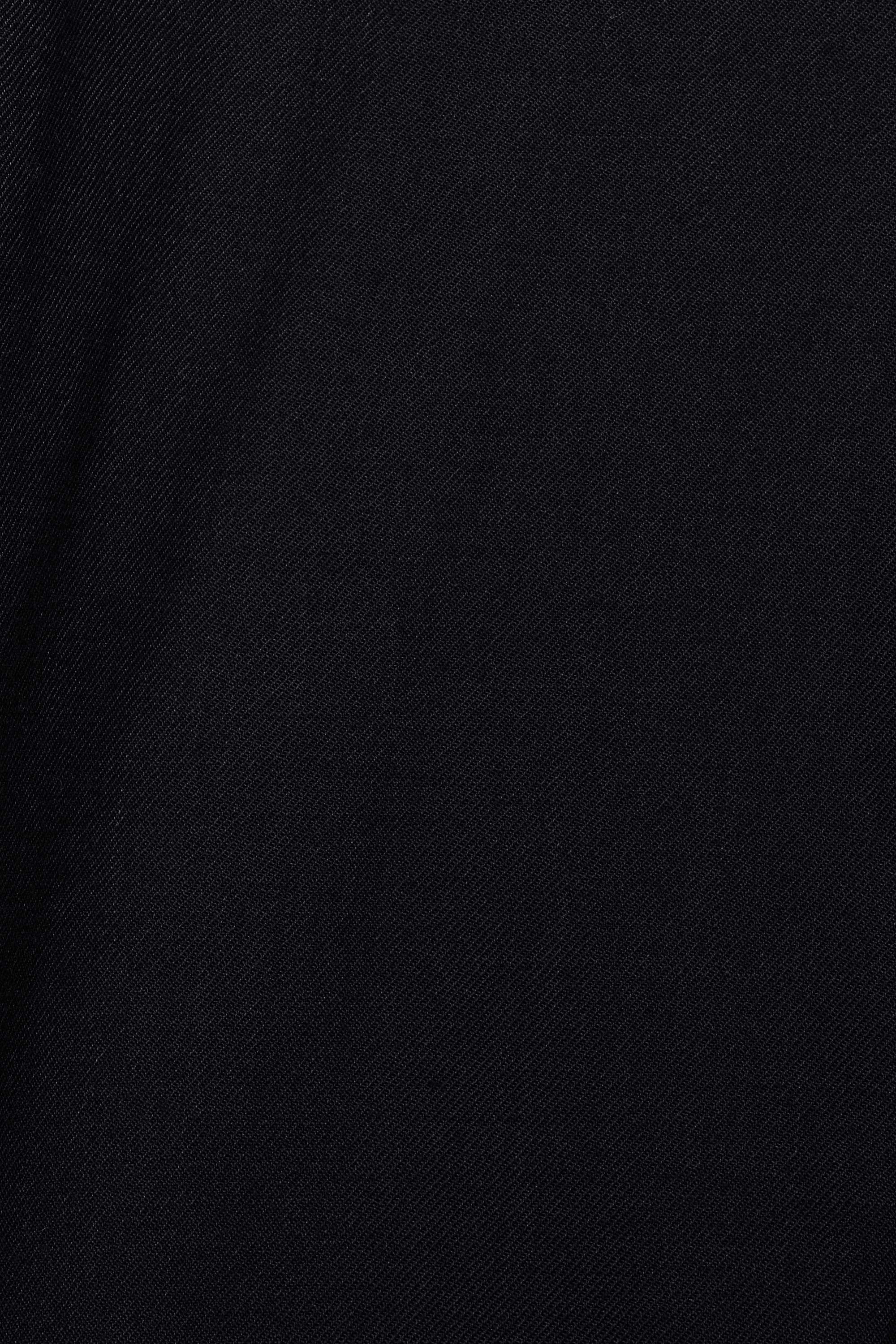 2/72オーガニックウールヴィエラ / コンフォートフィットシャツ, Black