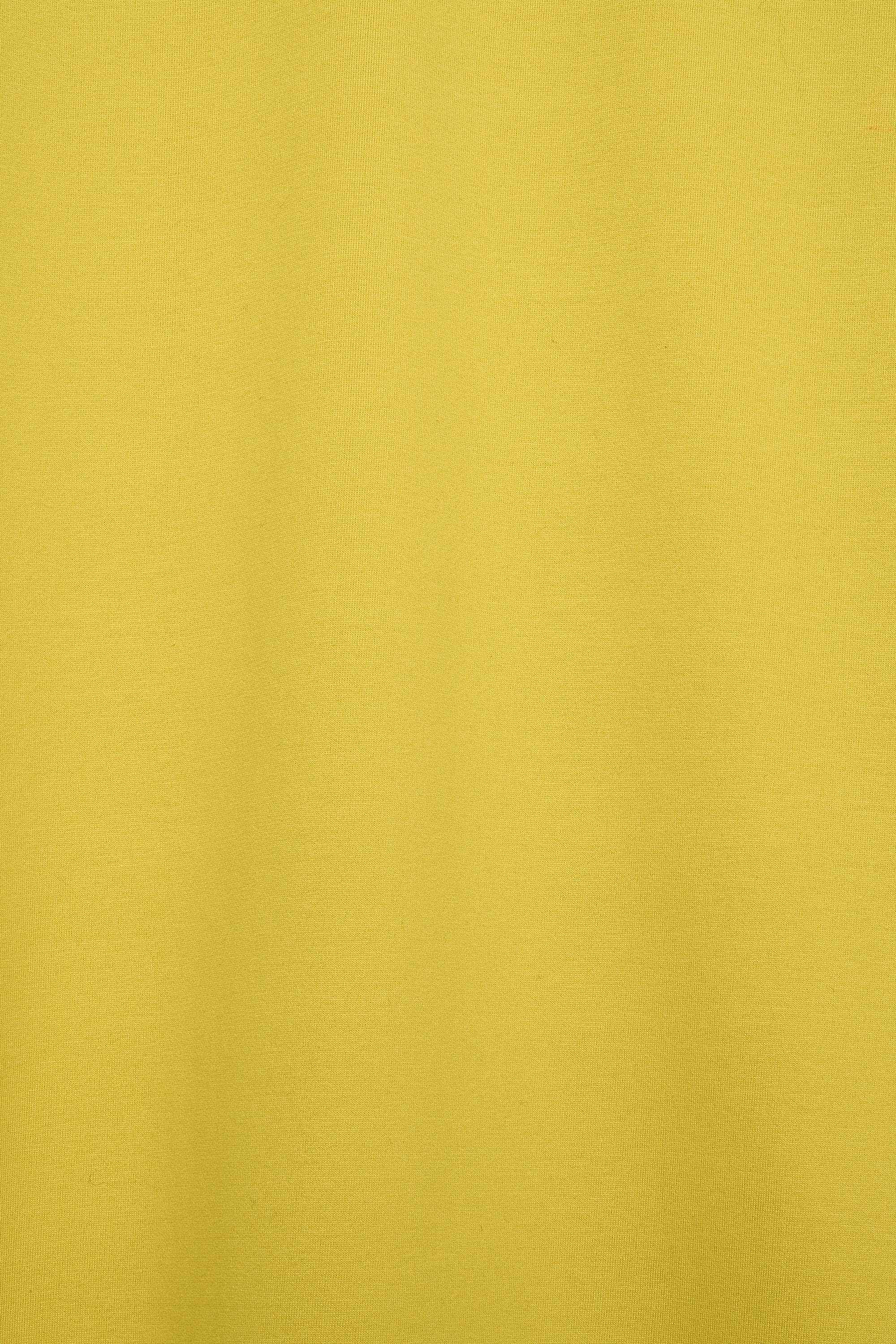 ORGANIC EGYPTIAN COTTON KNIT COMFORT FIT Tee LONG SLEEVES, Yellow