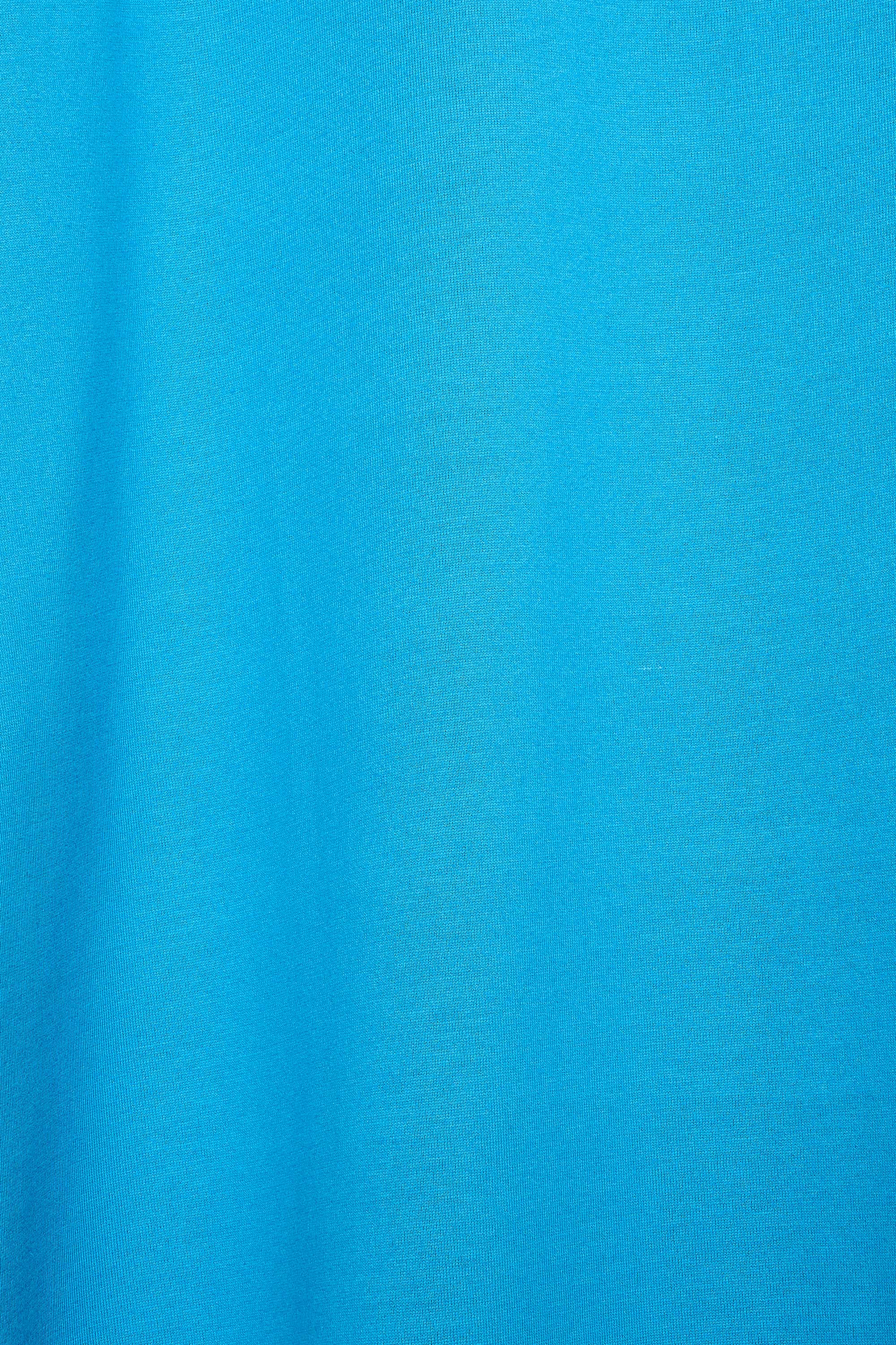 オーガニックエジプトコットン天竺 / コンフォートフィットTee ロングスリーブ, Azure Blue