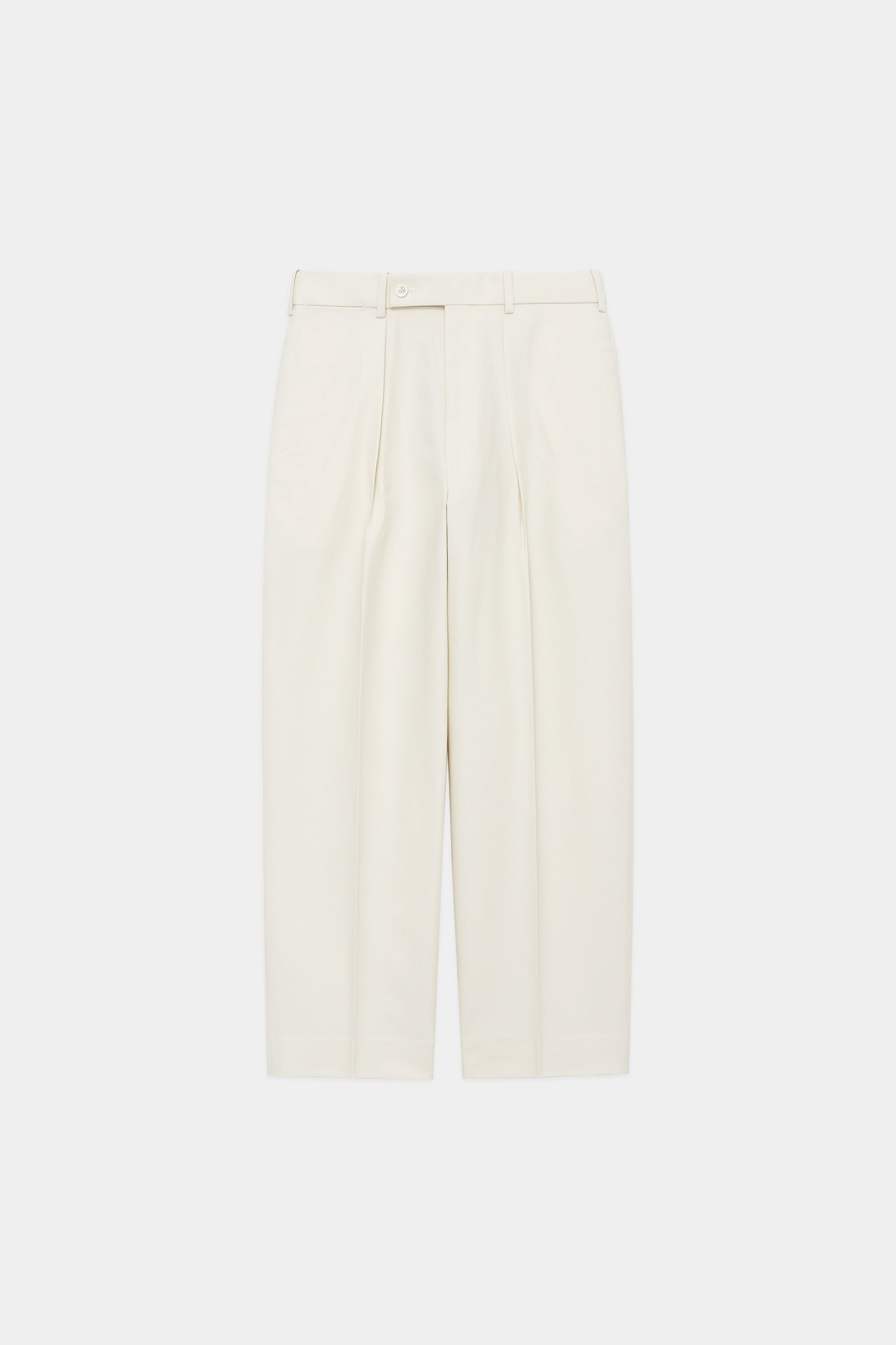 ORGANIC COTTON SURVIVAL CLOTH CLASSIC FIT TROUSERS, White