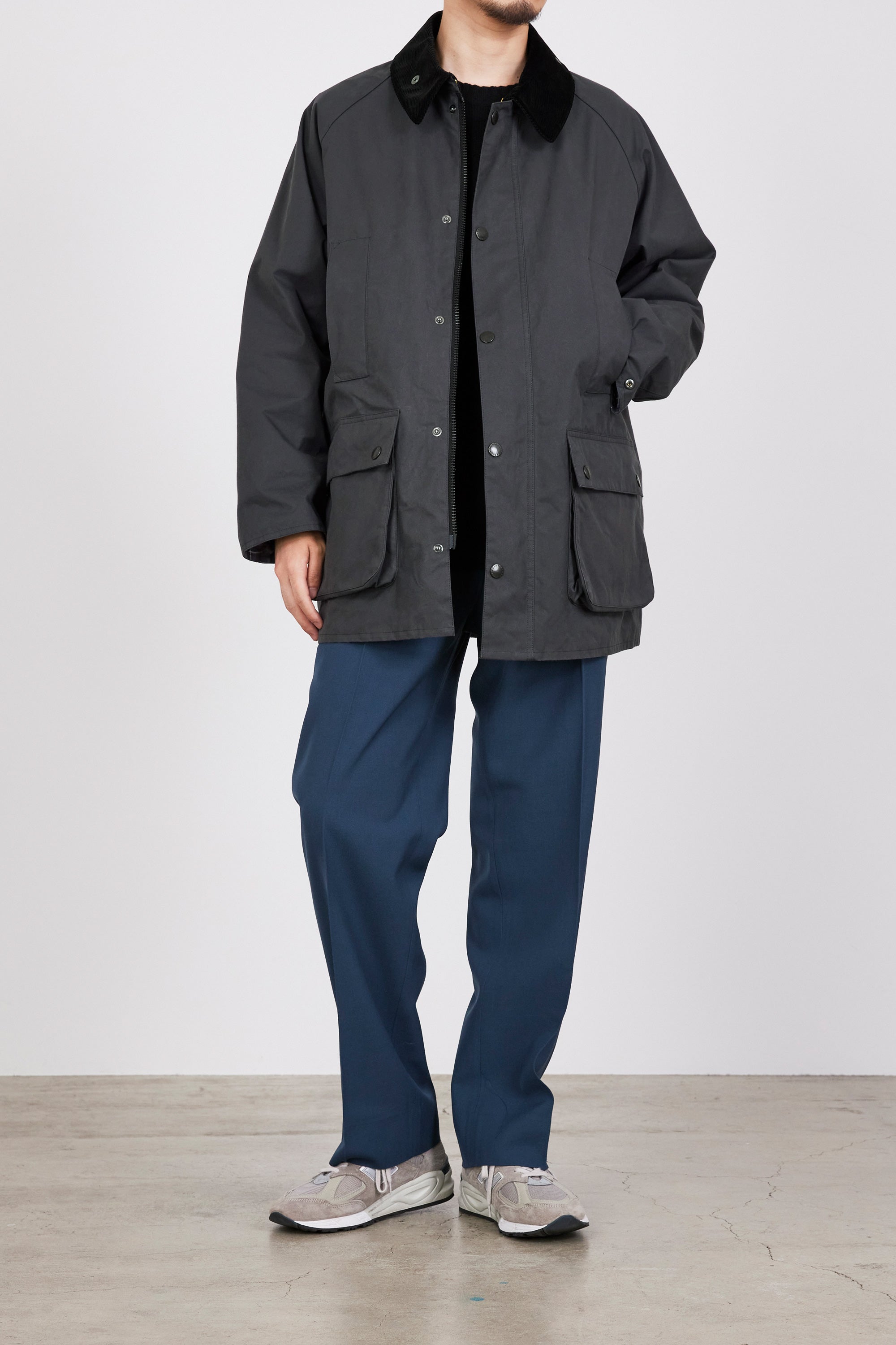 カラーグレーBarbour x MARKAWARE for EDIFICE  グレー2