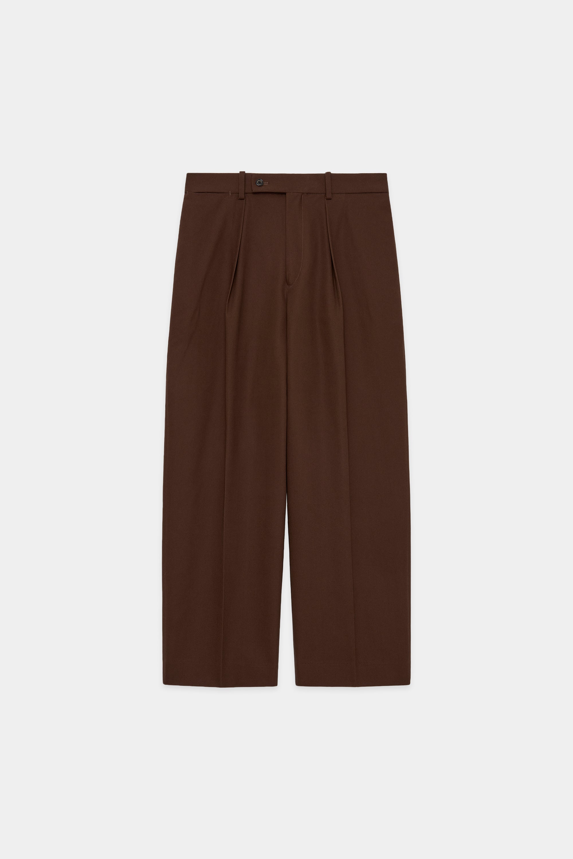 ORGANIC COTTON SURVIVAL CLOTH CLASSIC FIT TROUSERS, Brown