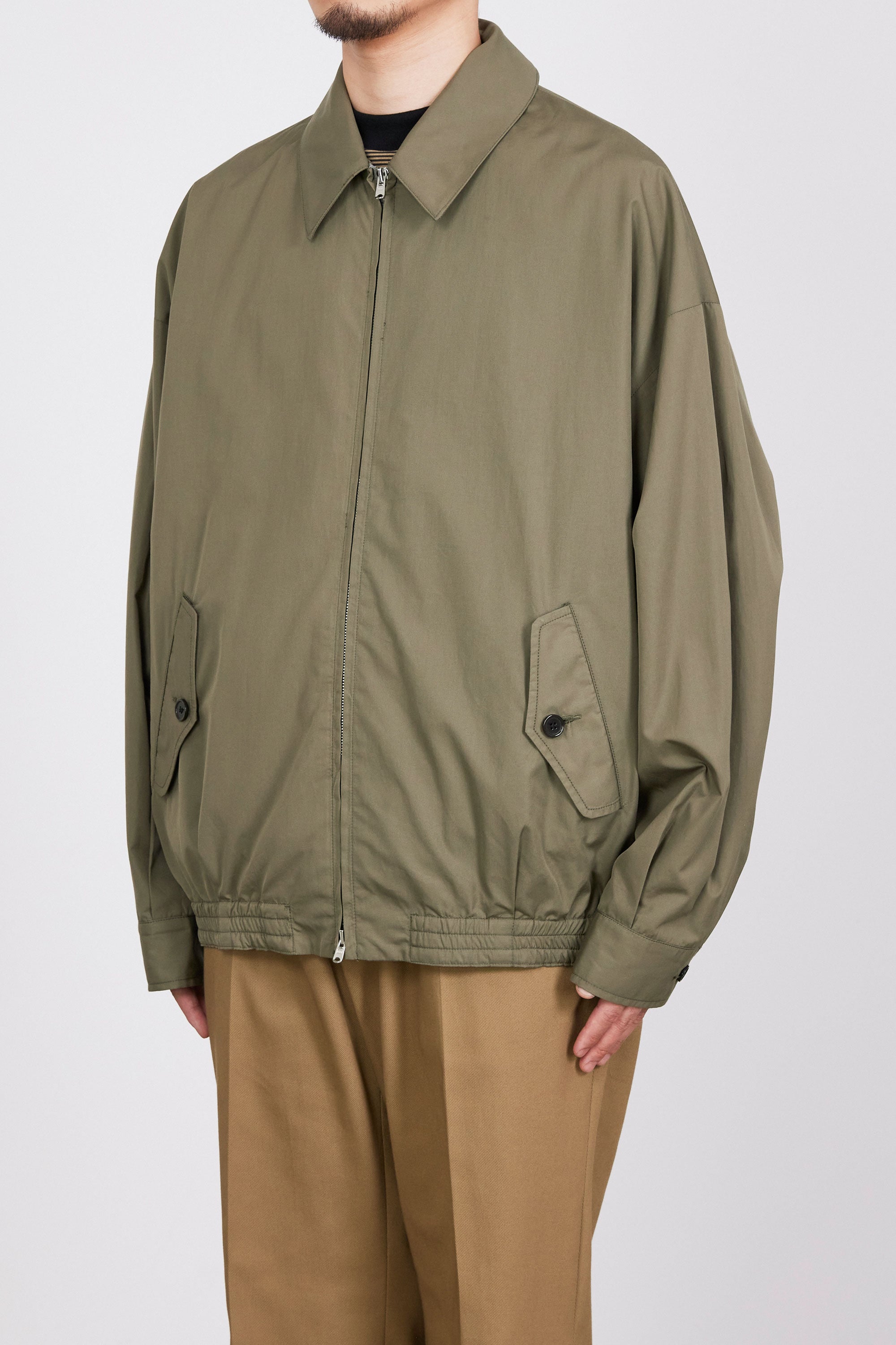 ULTRA LIGHT ALL WEATHER CLOTH WIDE SPORTS JACKET, Sage Green