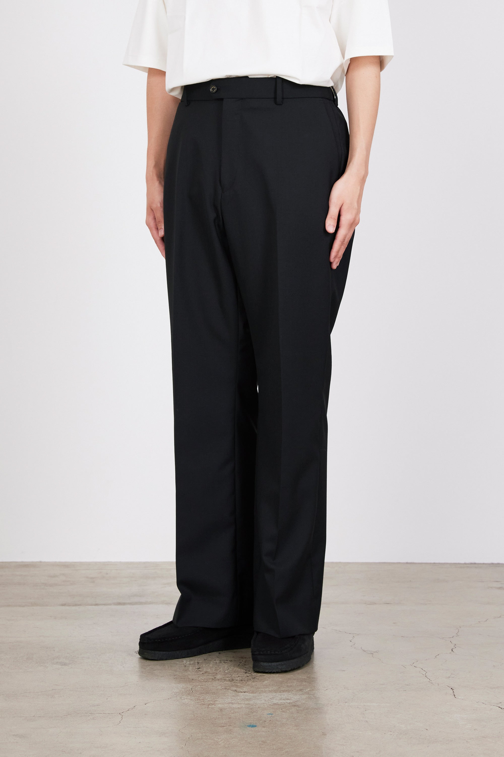 サイズ1smMARKAWARE / FLAT FRONT TROUSERS