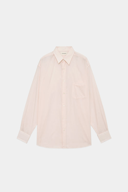 オーガニックペルーピマコットン60/-ローン / コンフォートフィットシャツ, Pink