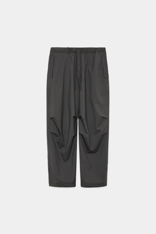 2/80 ORGANIC WOOL TYPEWRITER EASY ARMY TROUSERS, Charcoal