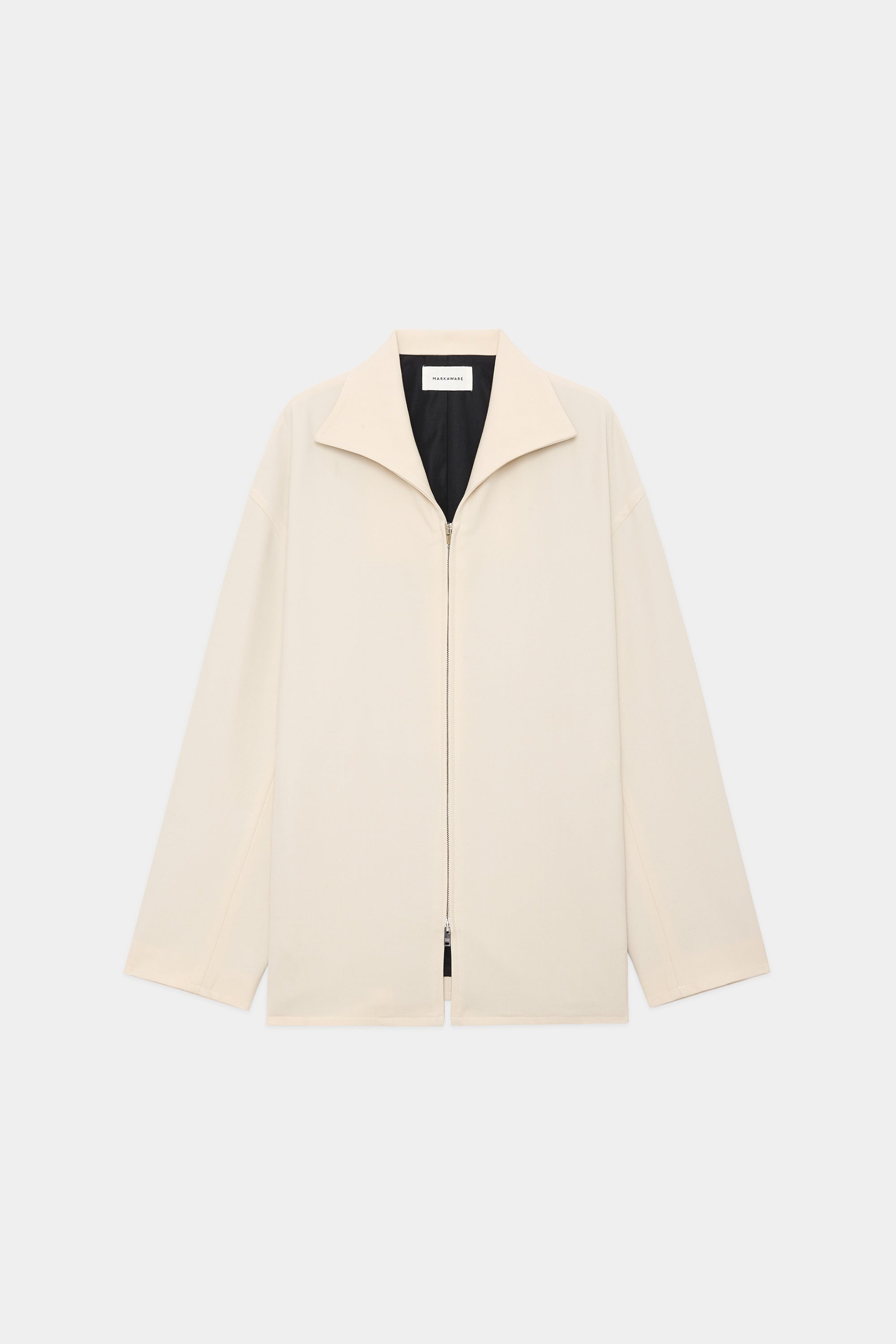 ORGANIC WOOL SURVIVAL CLOTH DRIVERS COAT, Dirty White – MARKAWARE
