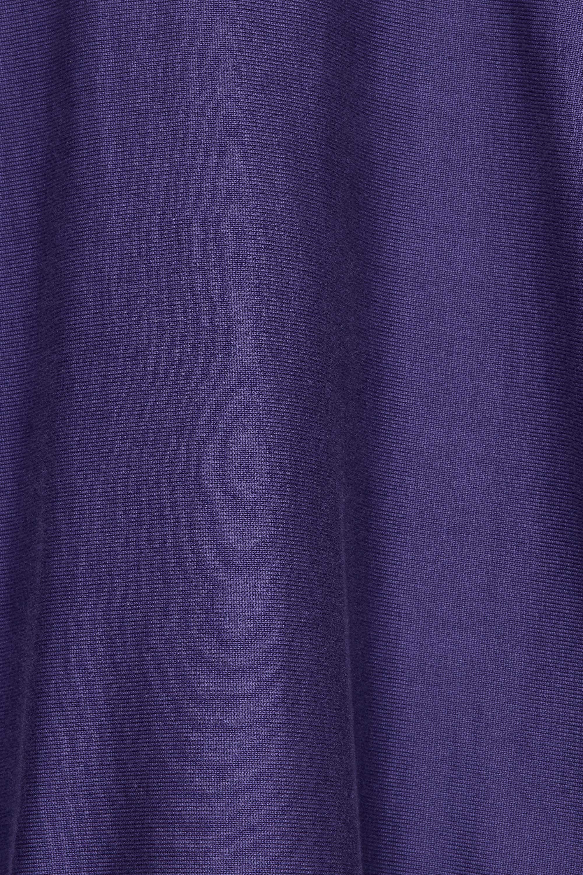 ORGANIC COTTON HEAVY FLEECE GYM JUMPER, Purple