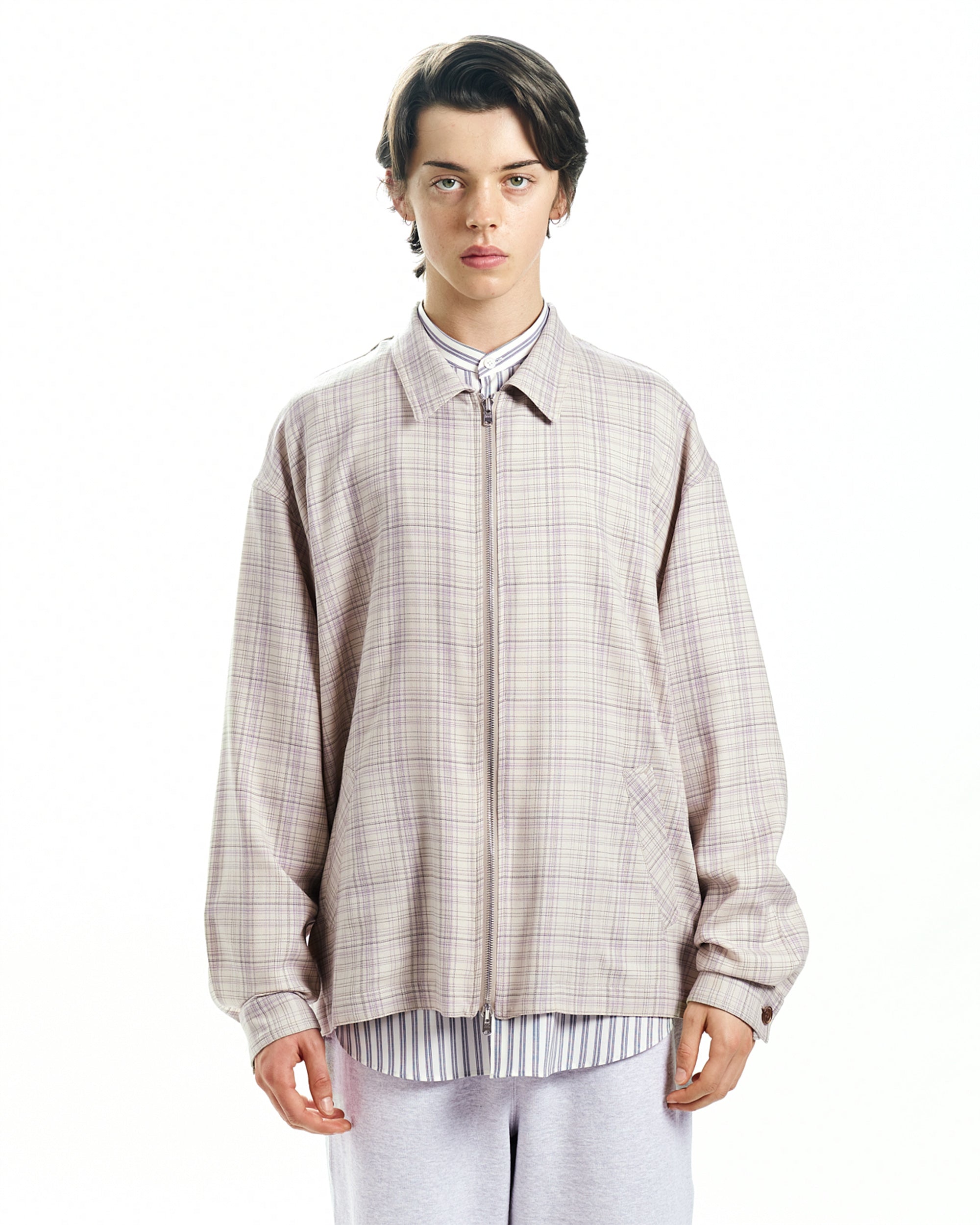 ORGANIC WOOL CHECK VIYELLA SPORTS JACKET, Graige Check