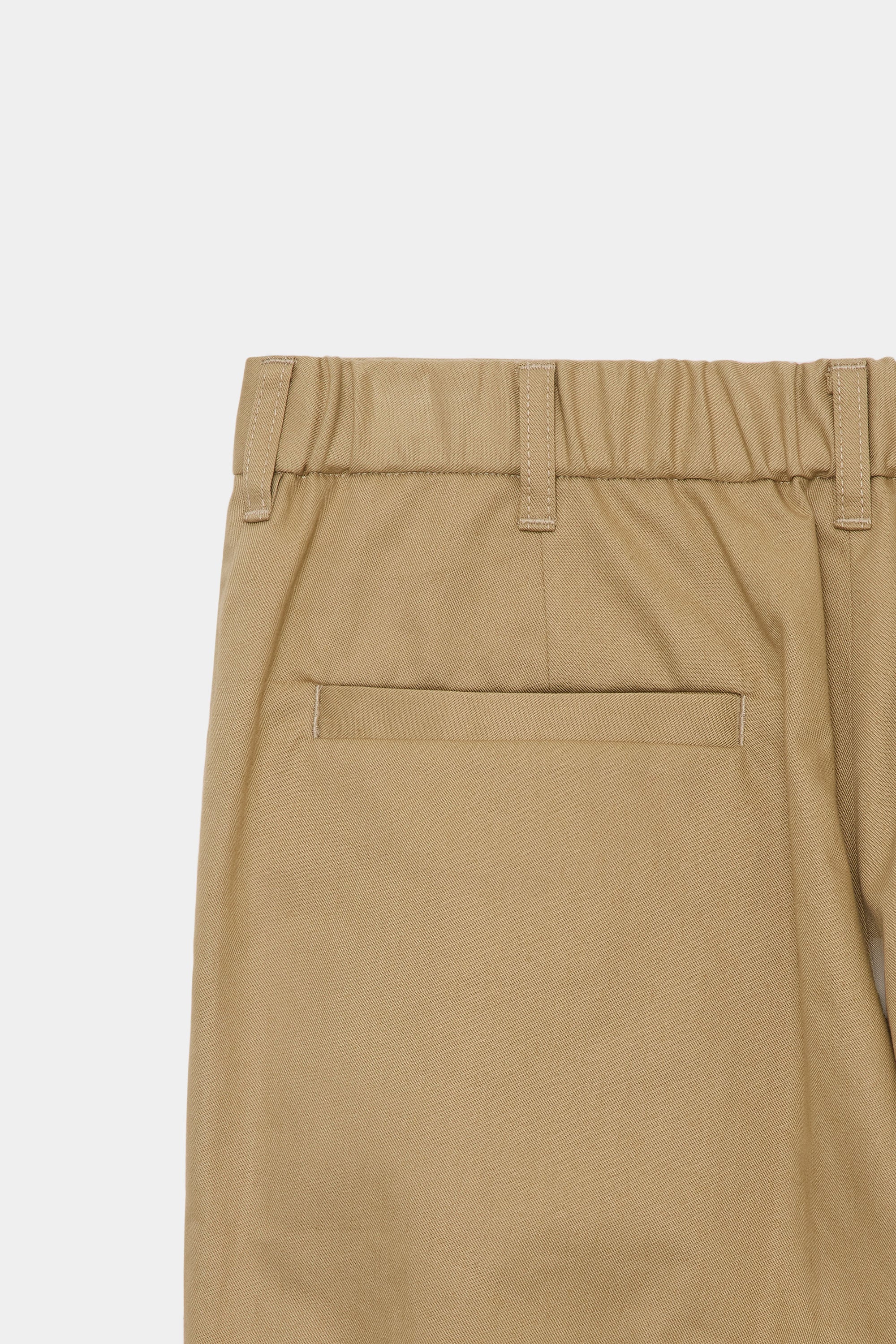 ULTIMATE PIMA CHINO CLOTH WIDE STRAIGHT CHINO, Khaki