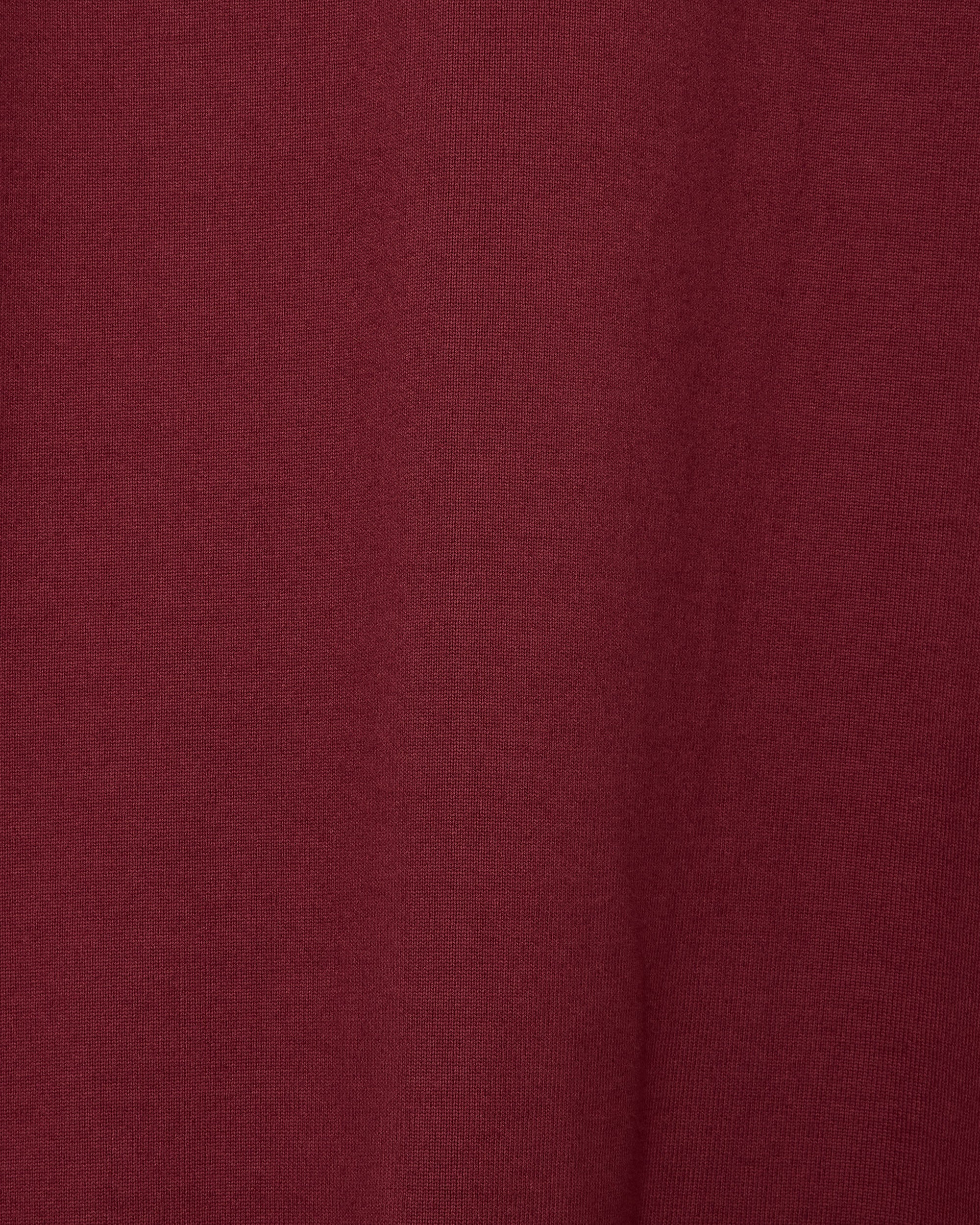 ORGANIC COTTON HEAVY FLEECE OFF TURTLE HUGE, Bordeaux