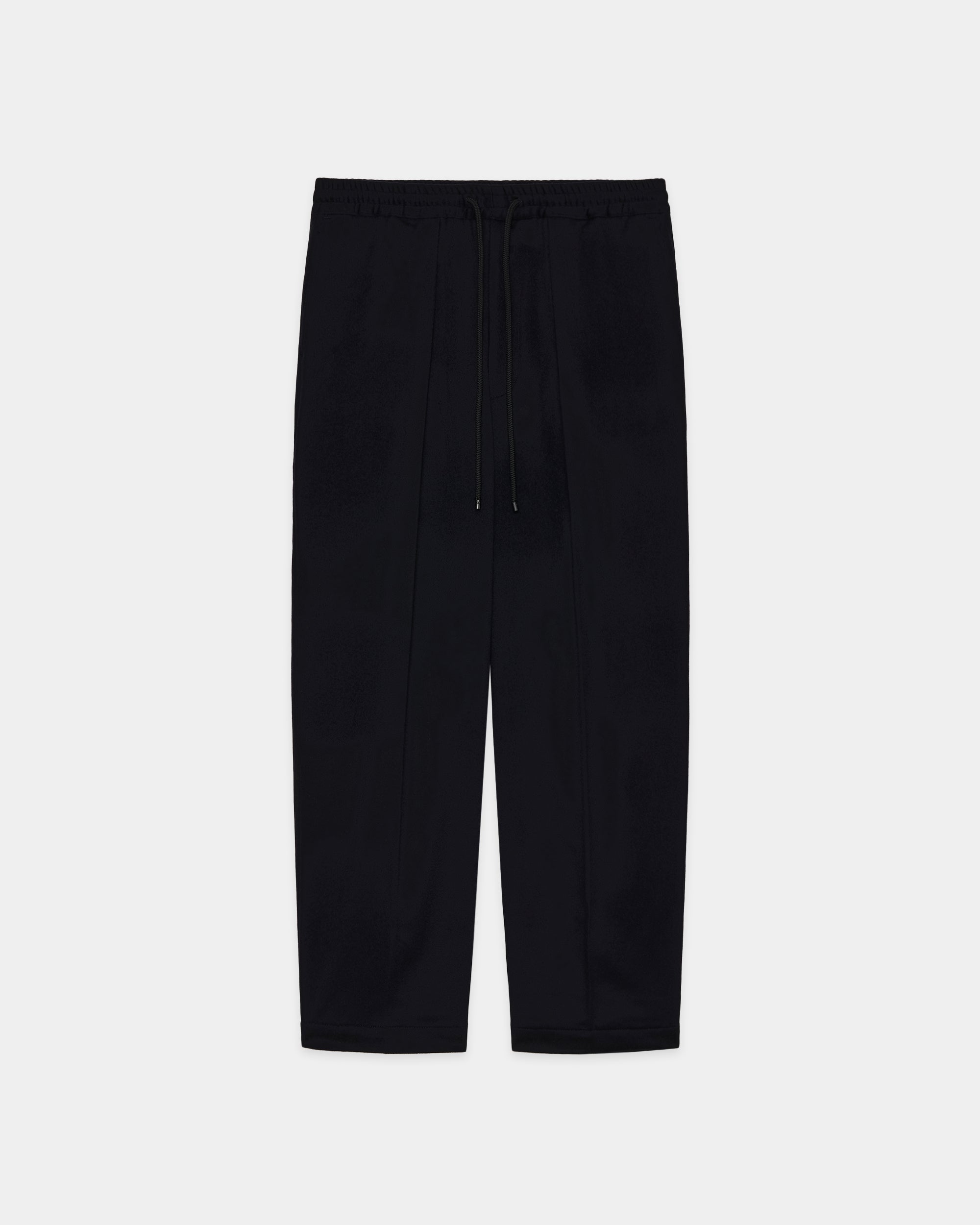 CASHMERE FLANNEL CASHMERE CLASSIC FIT EAZY TROUSERS, Dark Navy