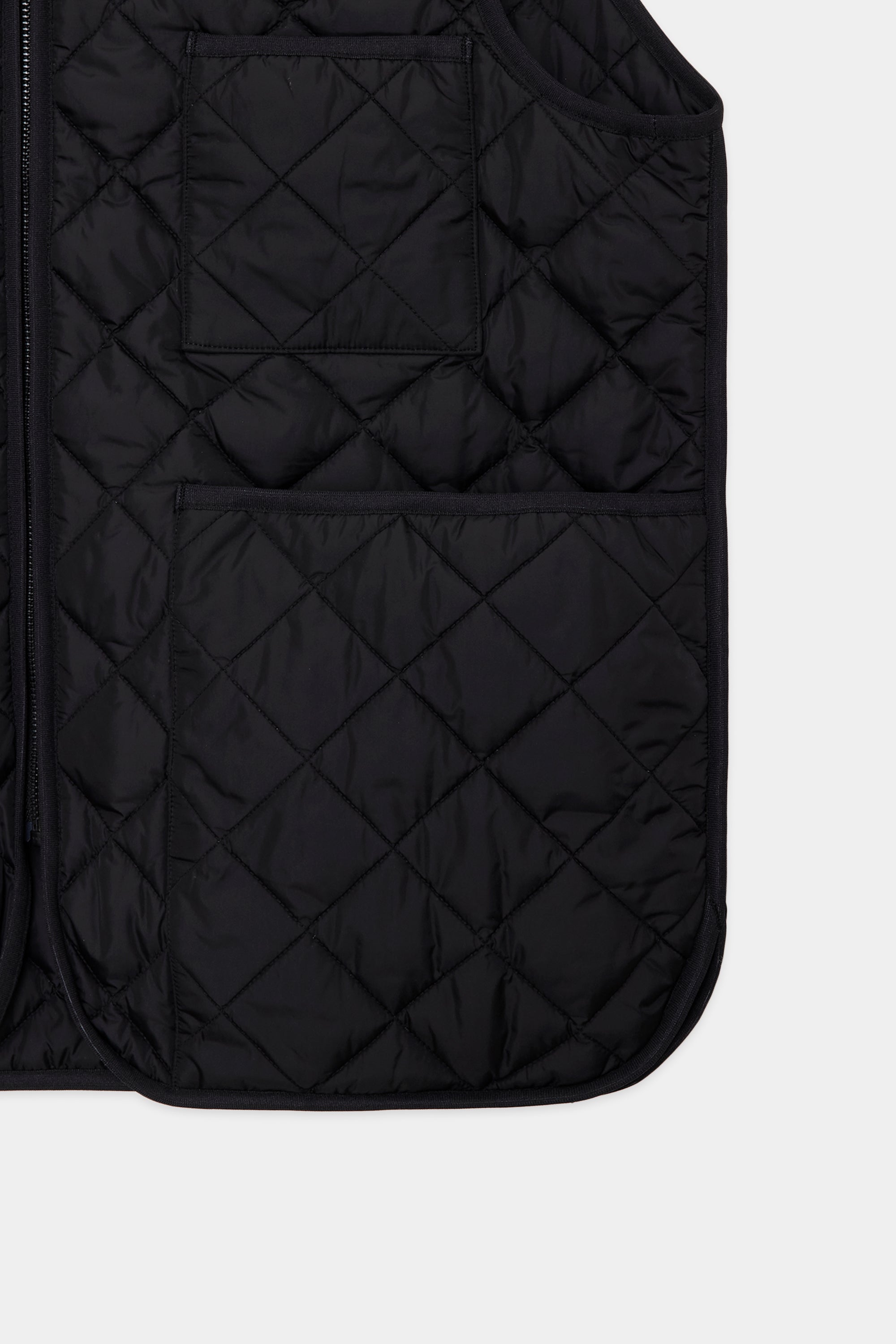 Barbour x MARKAWARE for EDIFICE QUILTING VEST, Black