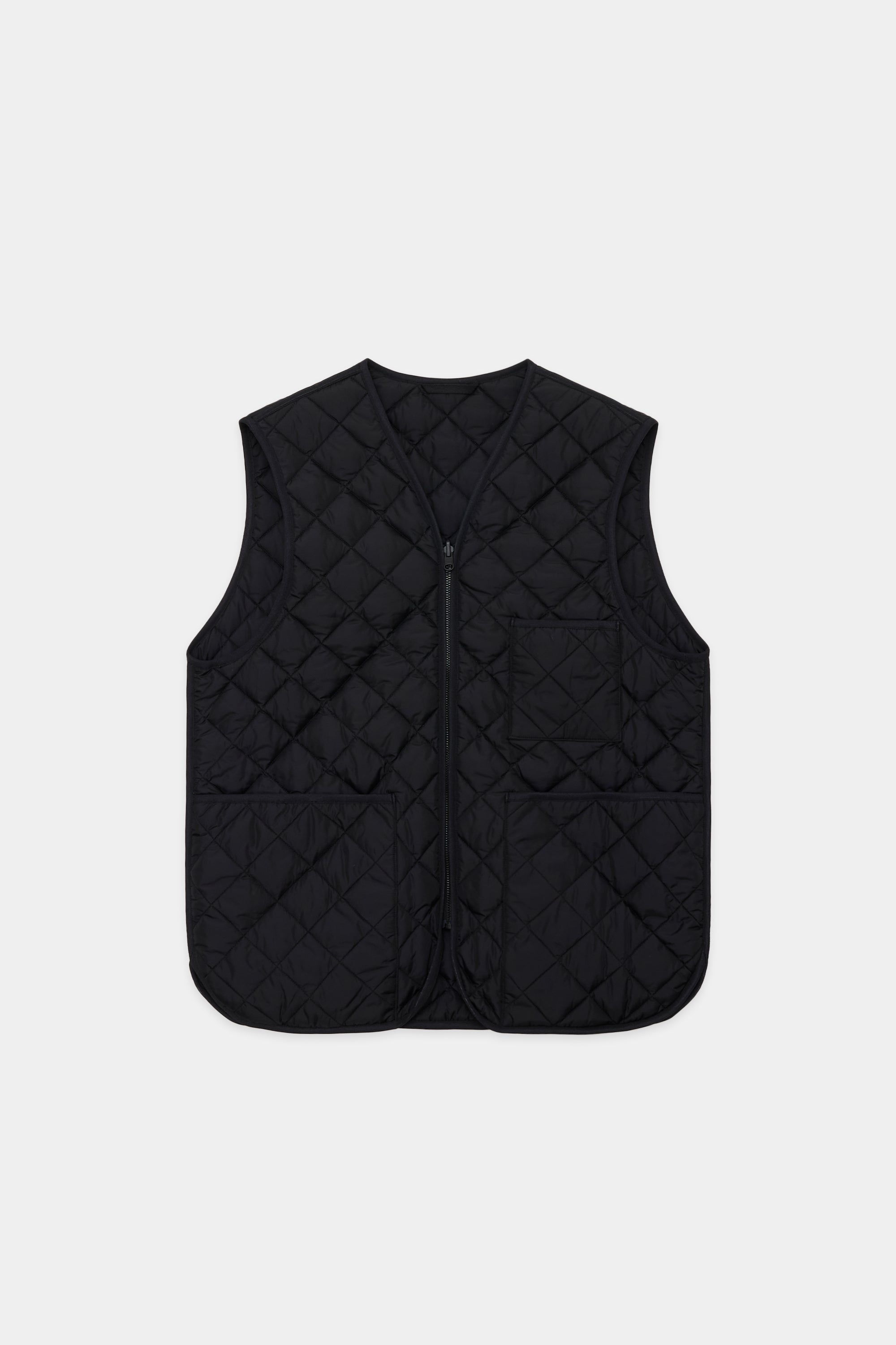 Barbour x MARKAWARE for EDIFICE QUILTING VEST, Black