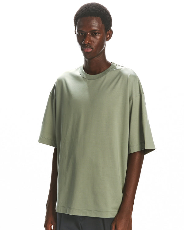 GIZA 80/3 KNIT COMFORT FIT Tee, Sage