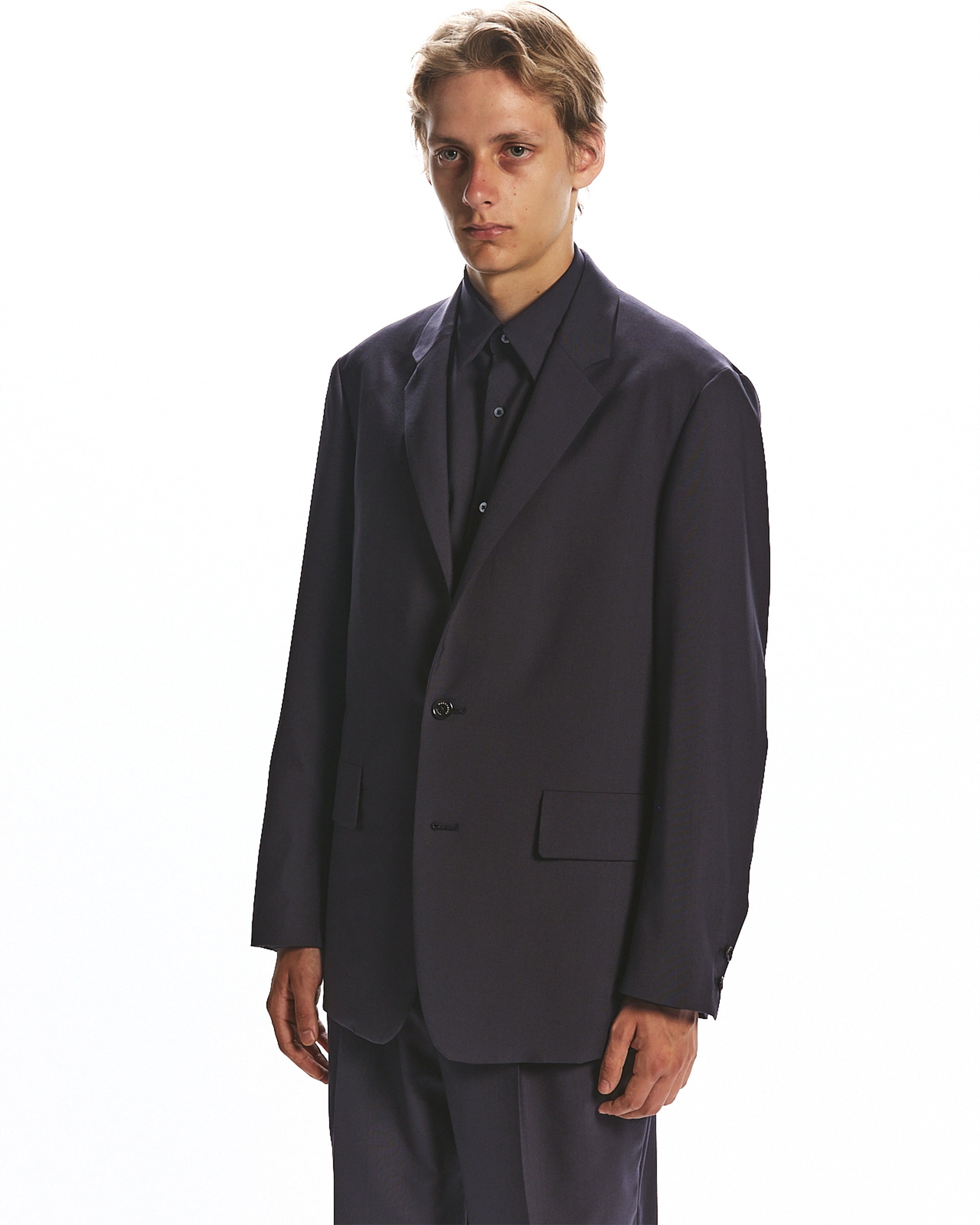 ORGANIC WOOL 2/80 TROPICAL SPORTS COAT, Charcoal