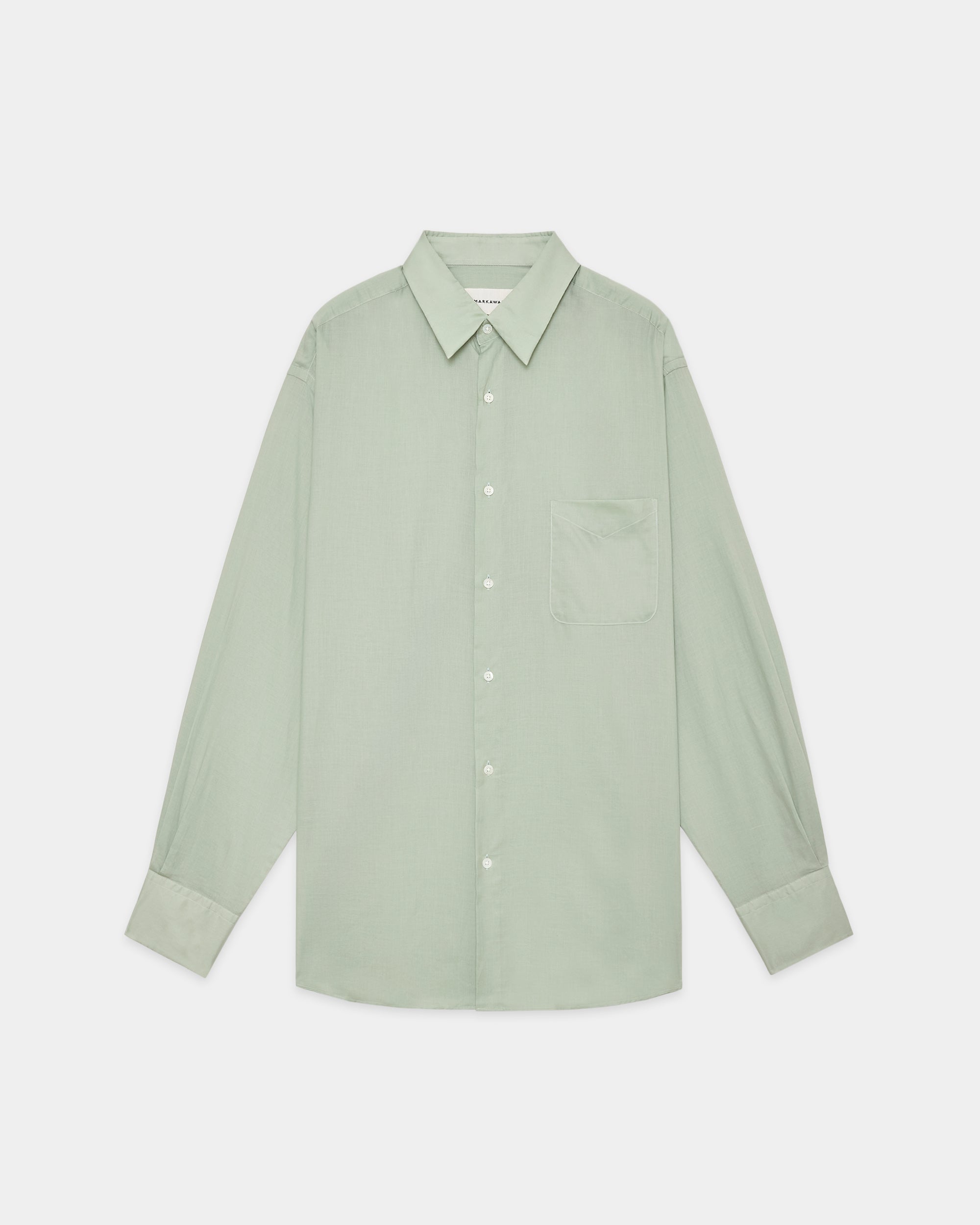 ORGANIC COTTON LOAN COMFORT FIT SHIRT, Sage