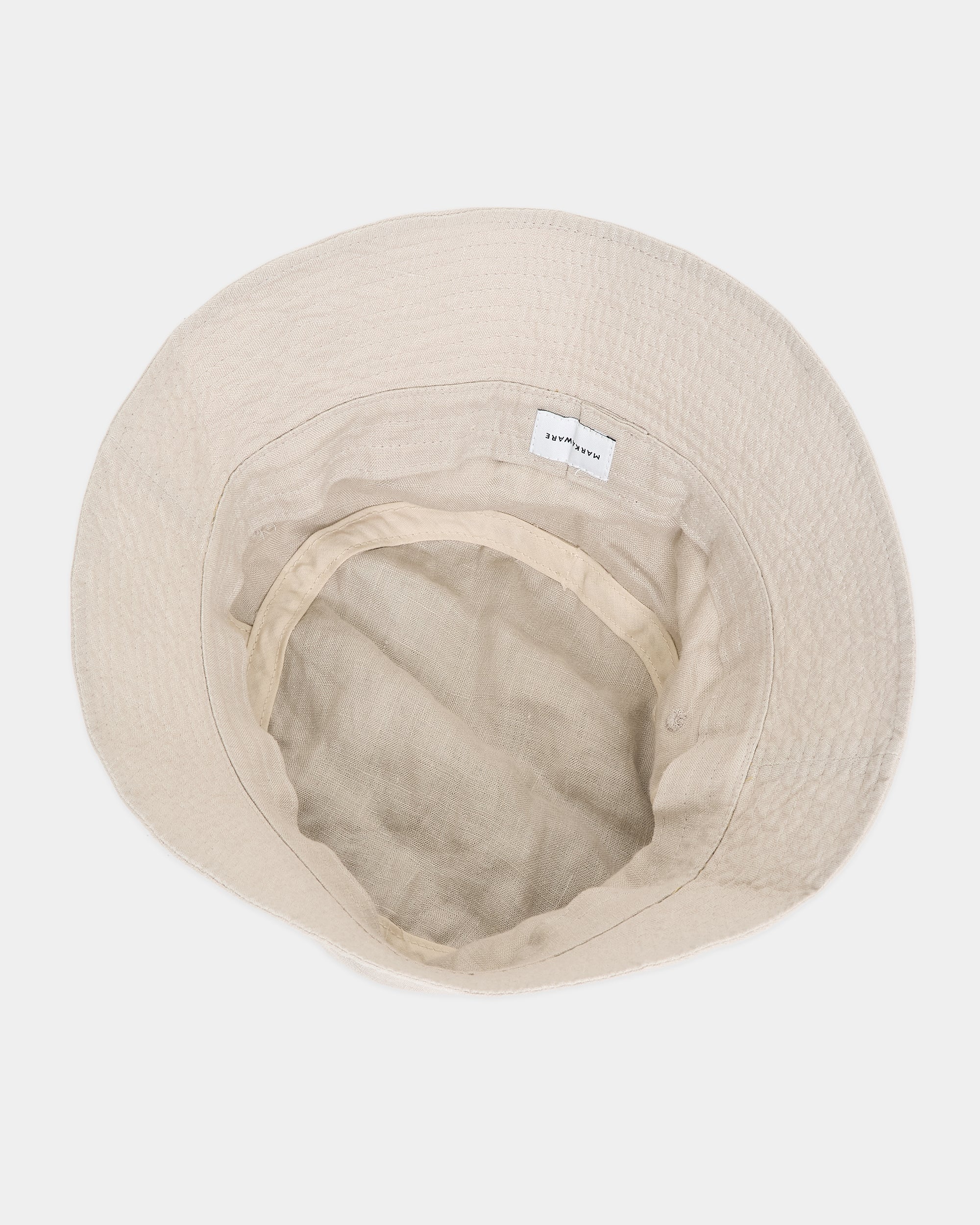 HEMP SHIRTING BUCKET HAT, Taupe