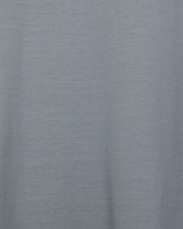 オーガニックGIZA 60/3 サバイバル天竺 / コンフォートフィットL/S Tee, Dolphin Gray