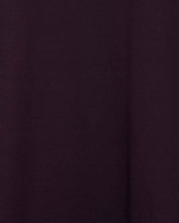 オーガニックGIZA 60/3 サバイバル天竺 / コンフォートフィットL/S Tee, Purple