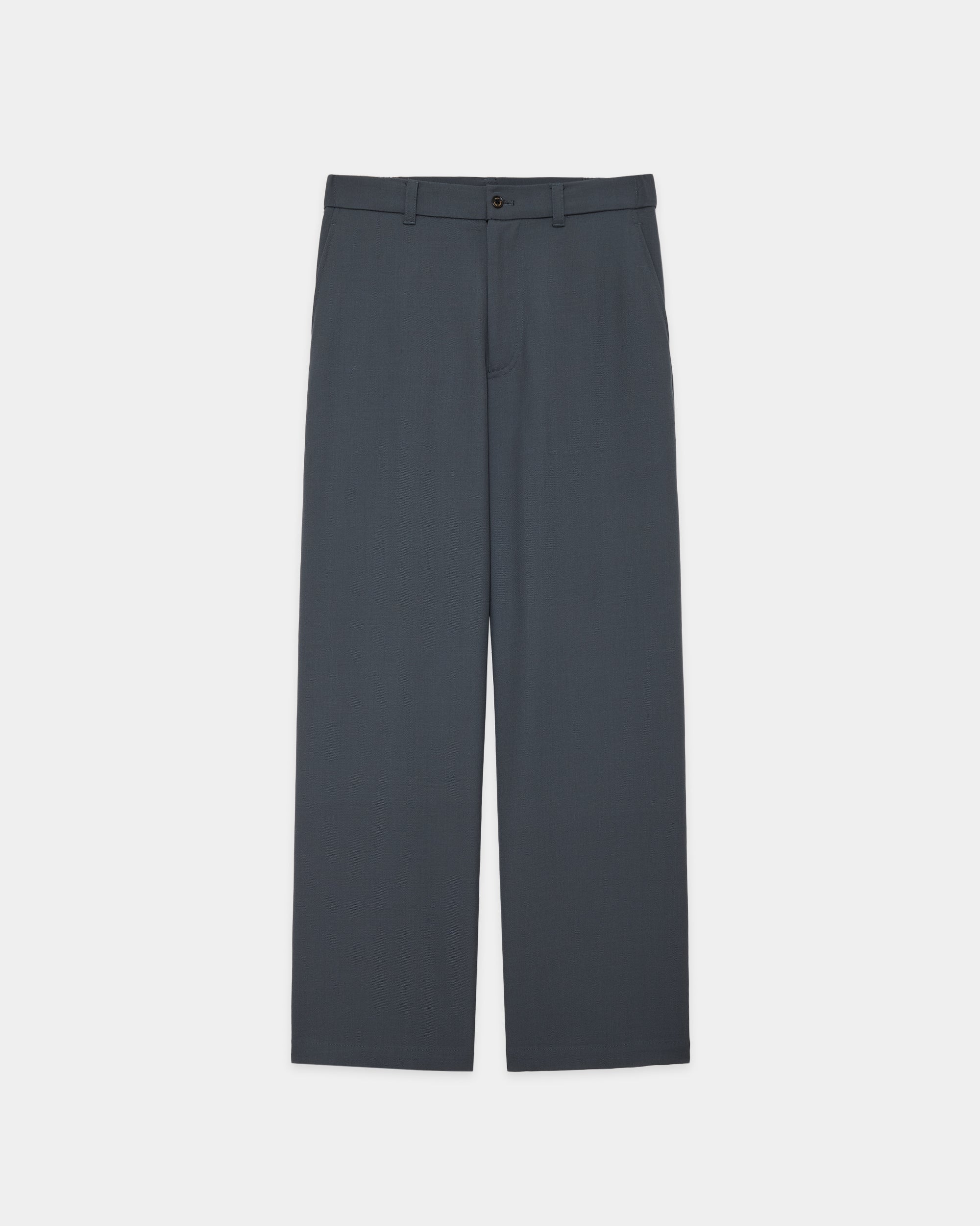 3/60 オーガニックウールサバイバルクロス® / ワイドカーペンターパンツII, Forest Gray