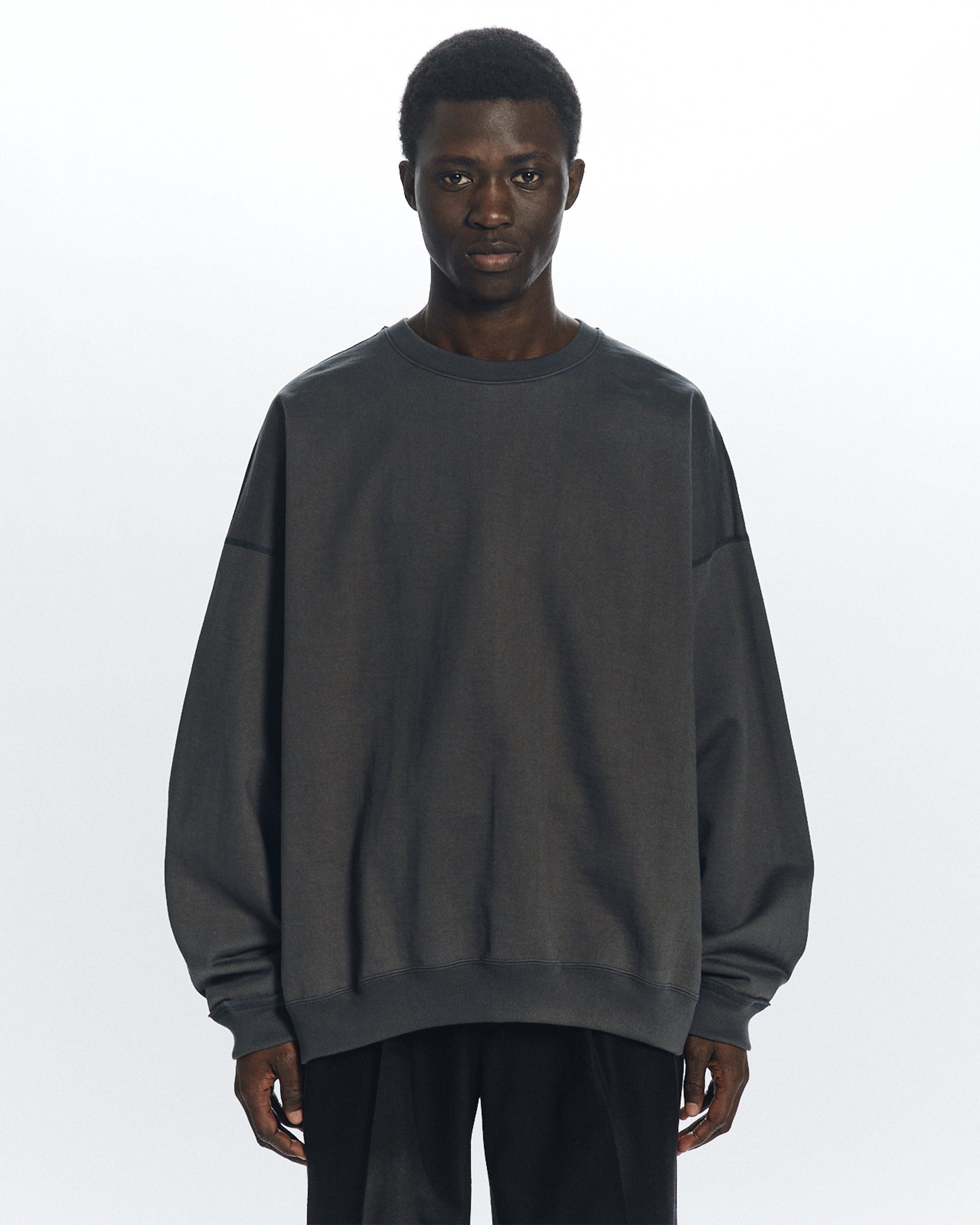 MARKAWARE 22aw \"ヒュージスウェット\" H.GREEN MARKAWARE 22AW HUGE SWEAT ダークグリーン サイズ1