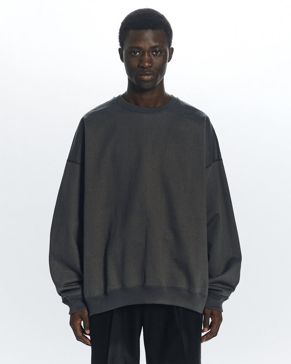 オーガニックコットンヘビー吊裏毛 / ヒュージスウェット, Forest Gray