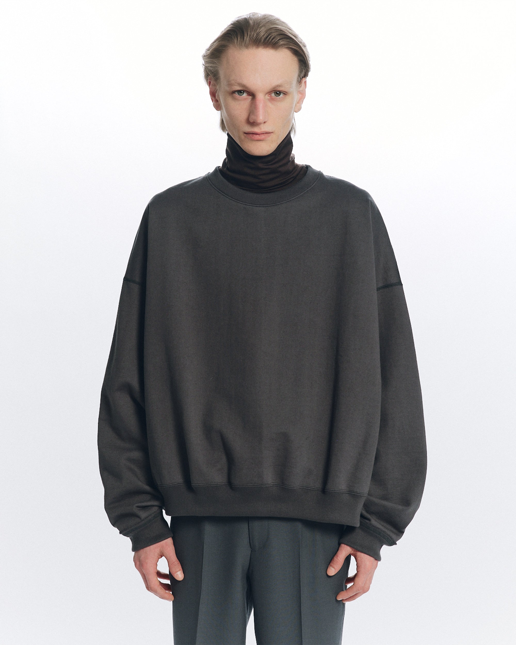 MARKAWARE オーガニックコットンヘビー吊裏毛 ヒュージスウェット MARKAWARE (マーカウェア) オーガニックコットンヘビー吊裏毛