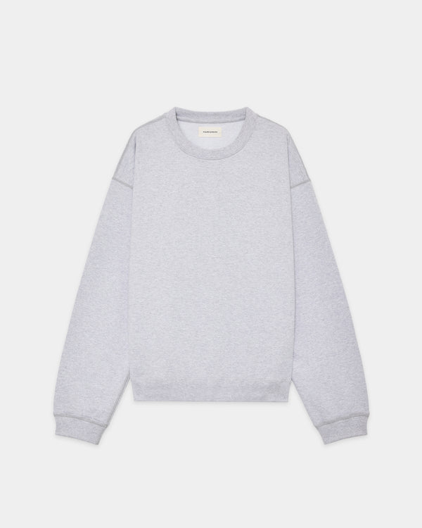 オーガニックコットンヘビー吊裏毛 / コンフォートスウェット, Ash Gray