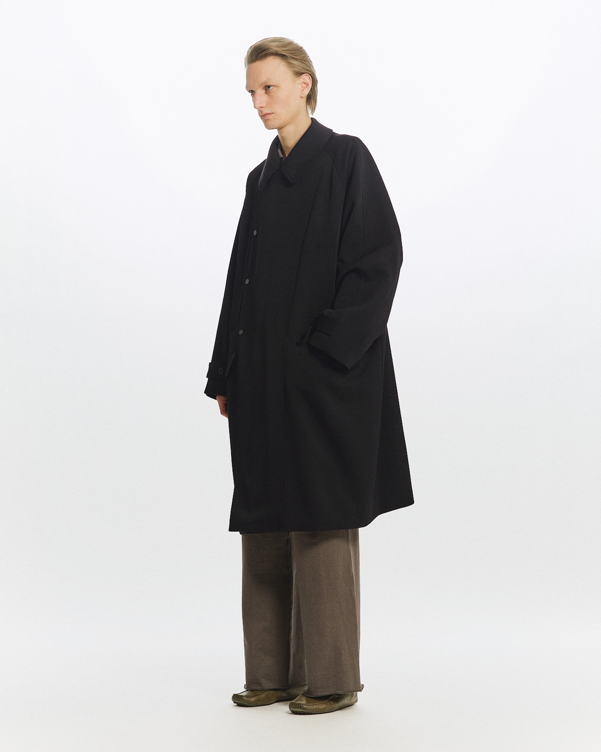 ポロワースタキシードクロス / ハンターコート, Black