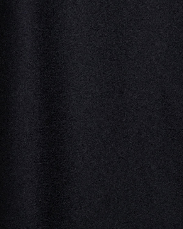 2/80 オーガニックウールフランネル / ブレザー, Black