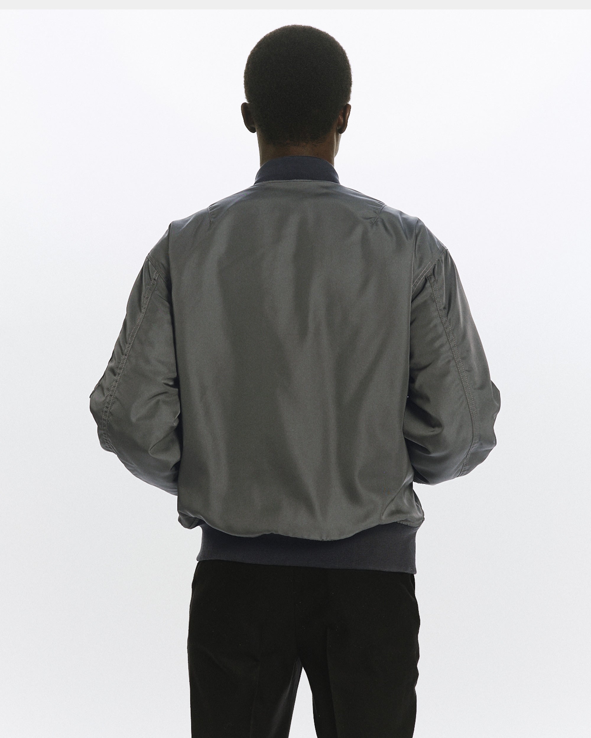 シルクヘビーツイル / MA-1, Sage Green