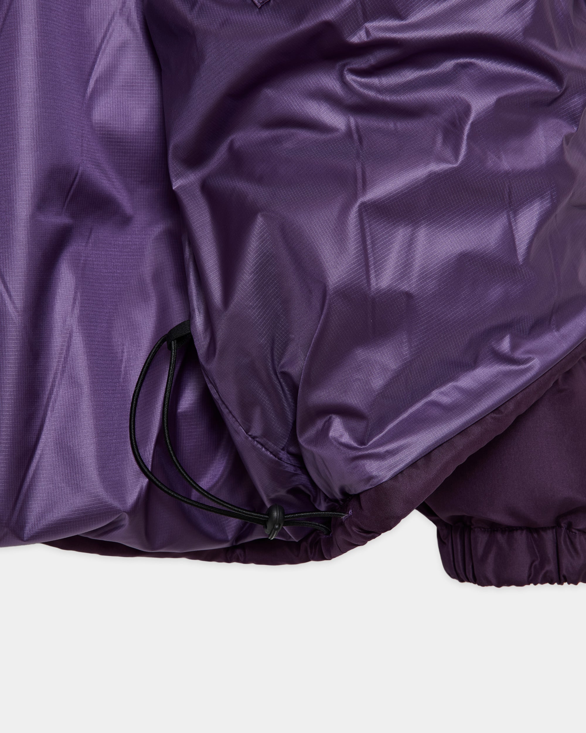 SILK TAFFETA SILK DOWN PARKA, Purple