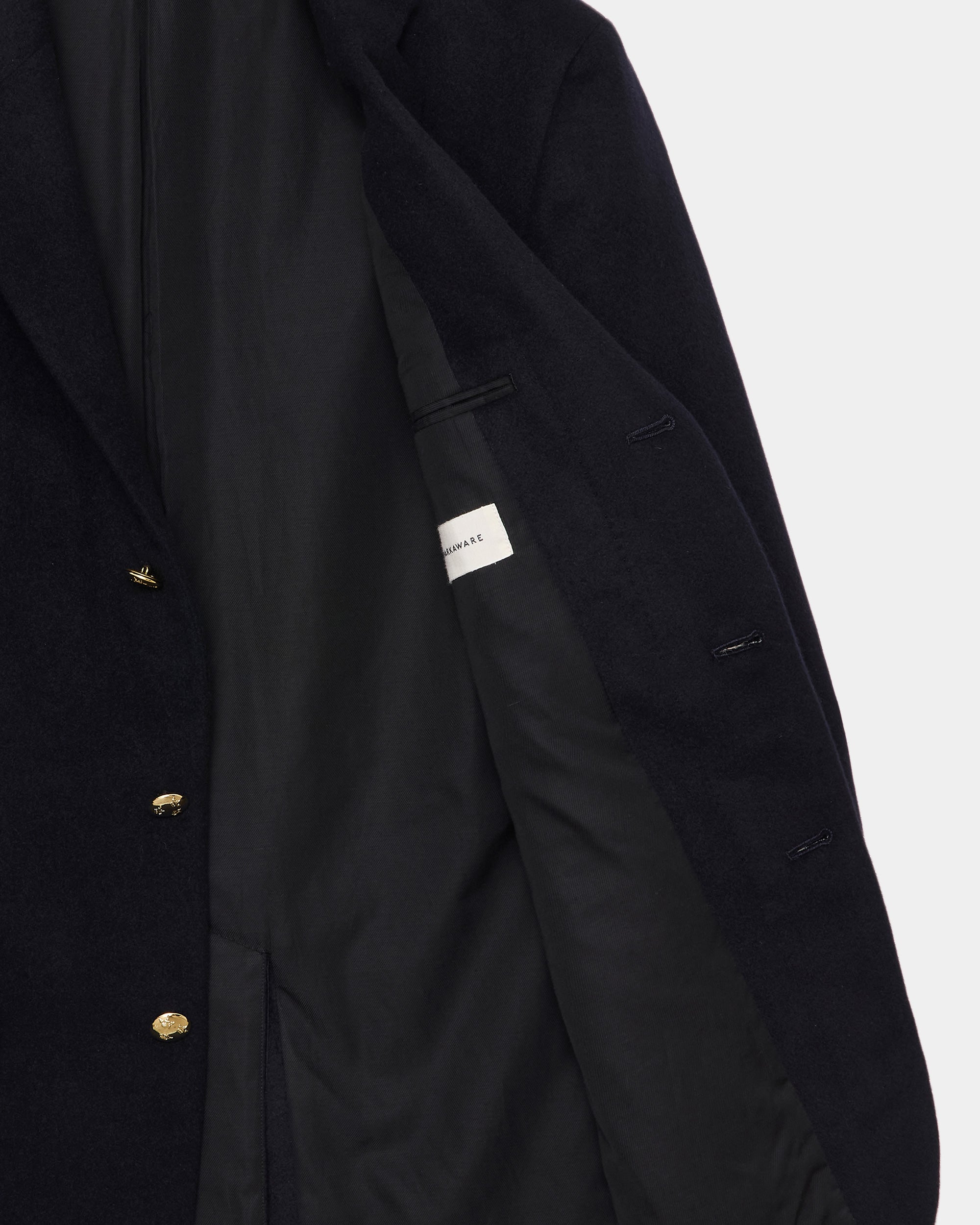 カシミヤフランネル / カシミヤブレザー, D Navy