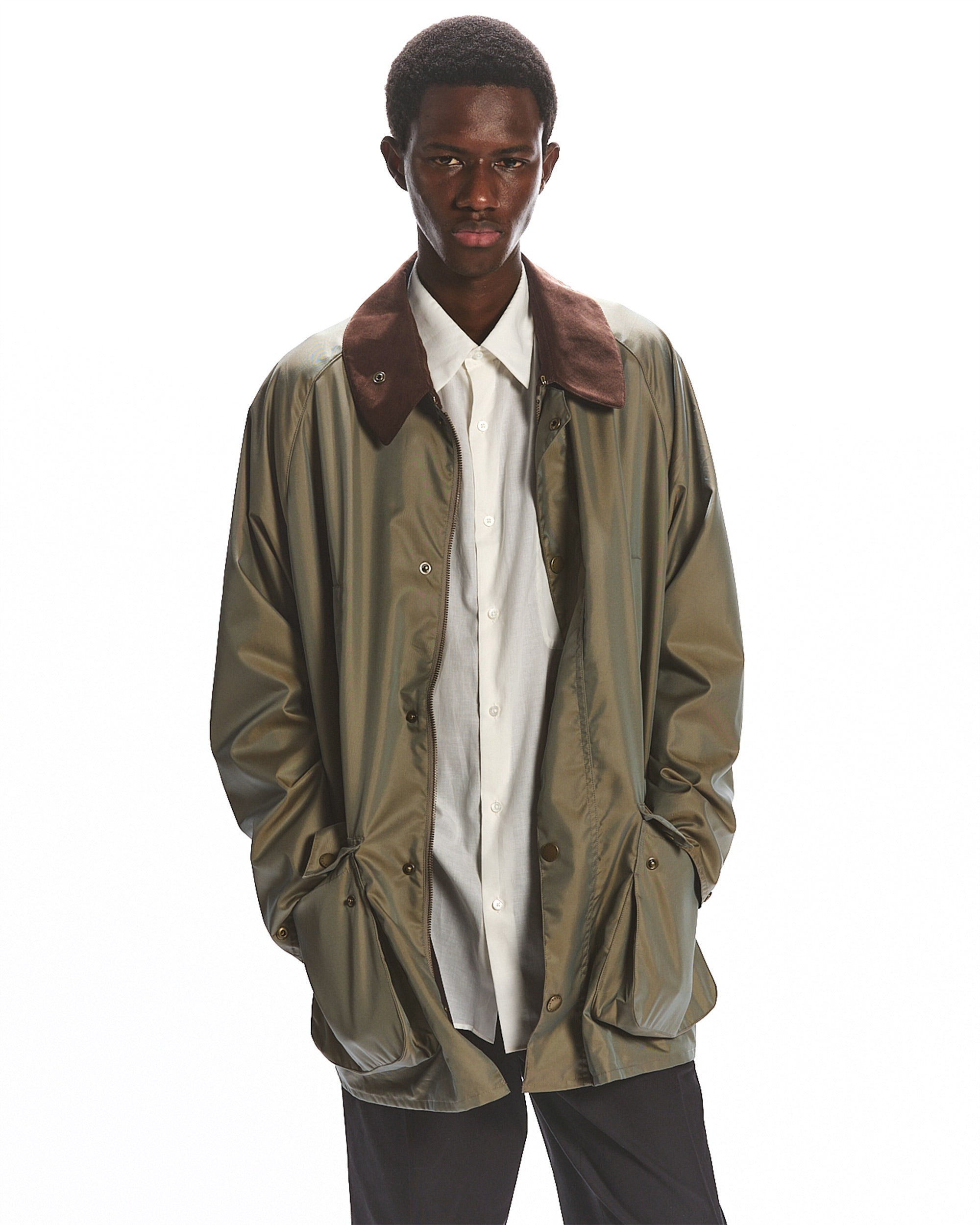 Barbour x MARKAWARE for EDIFICE BEDALE, Khaki