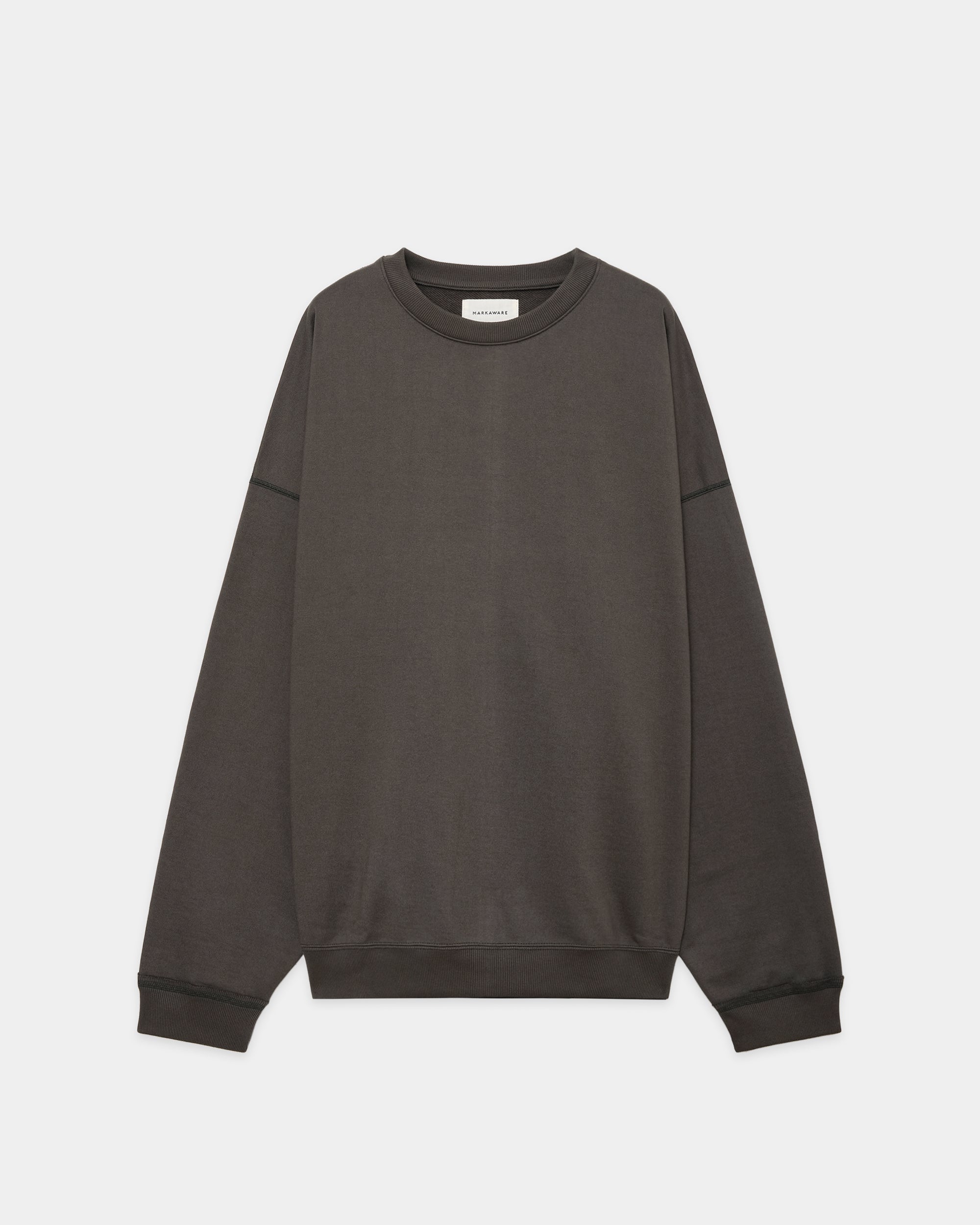 【PARKING別注】オーガニックコットンヘビー吊裏毛 / ヒュージスウェット, Charcoal
