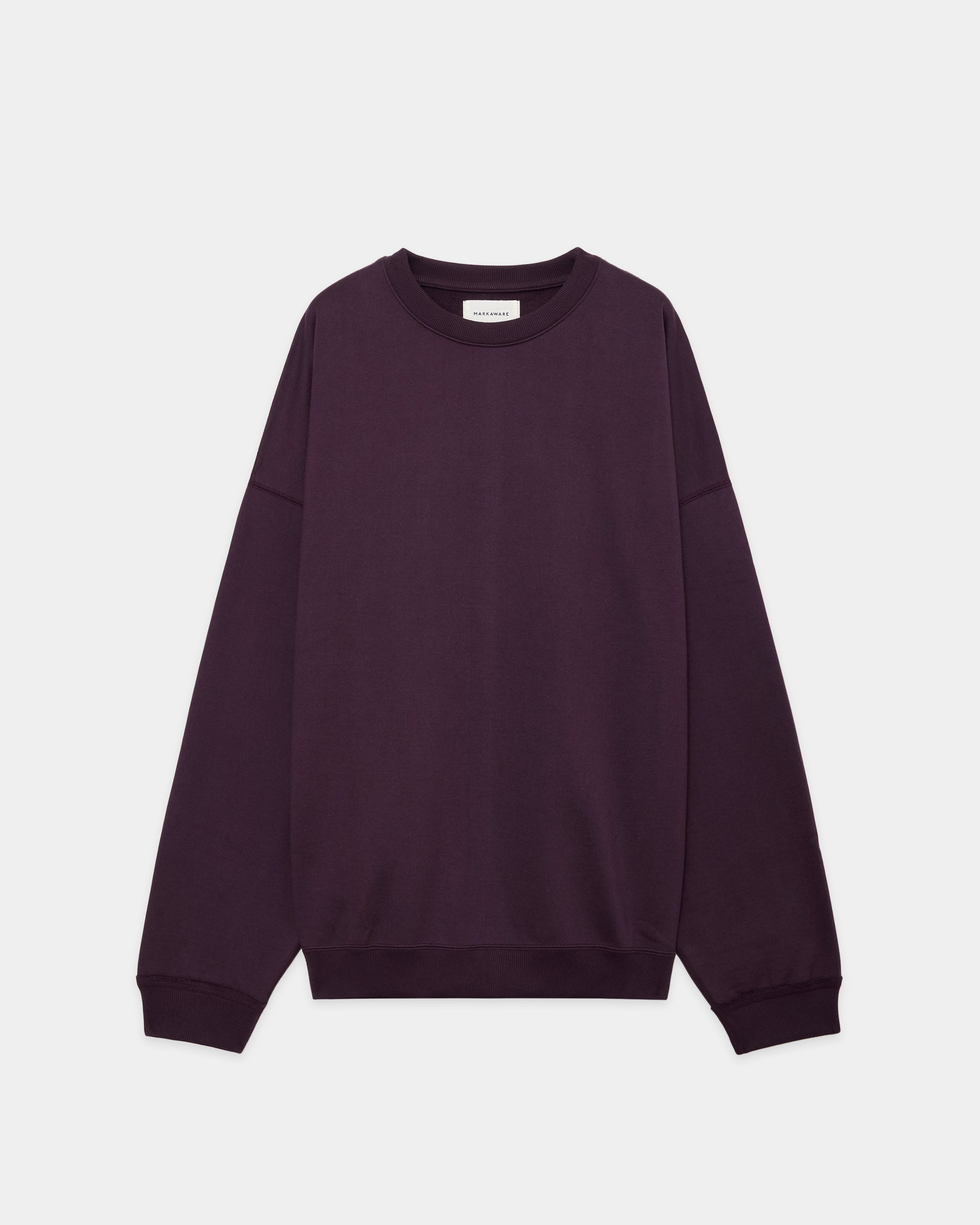 【PARKING別注】オーガニックコットンヘビー吊裏毛 / ヒュージスウェット, D.Purple