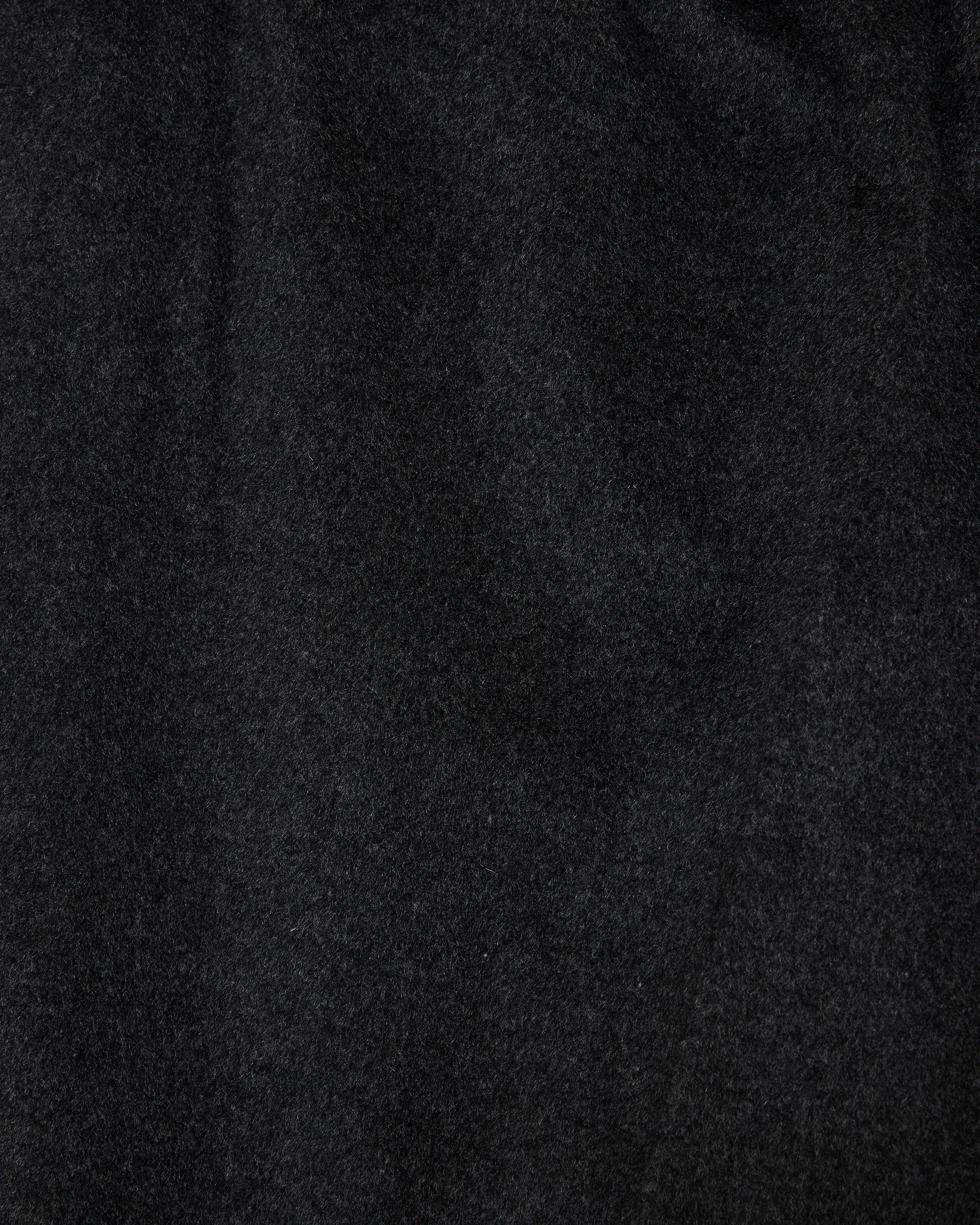 【PARKING別注】 カシミヤフランネル / ダブルプリーテッドイージートラウザーズ, Charcoal