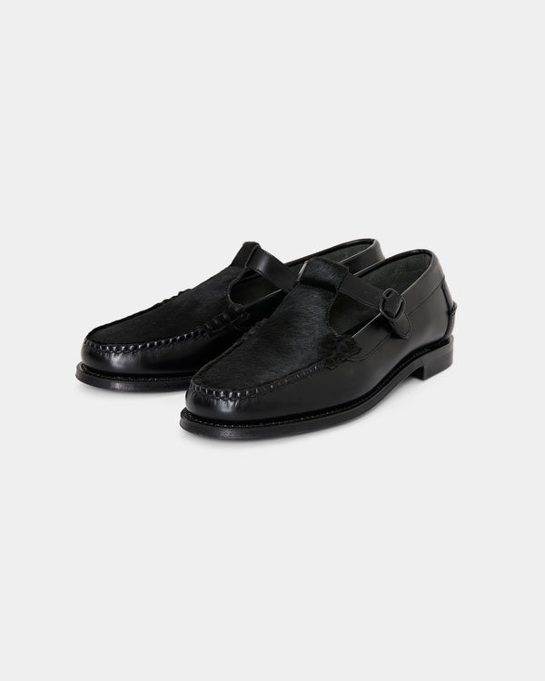 HEREU x MARKAWARE for ADAM ET ROPÉ EX Alber Calf Hair, Black