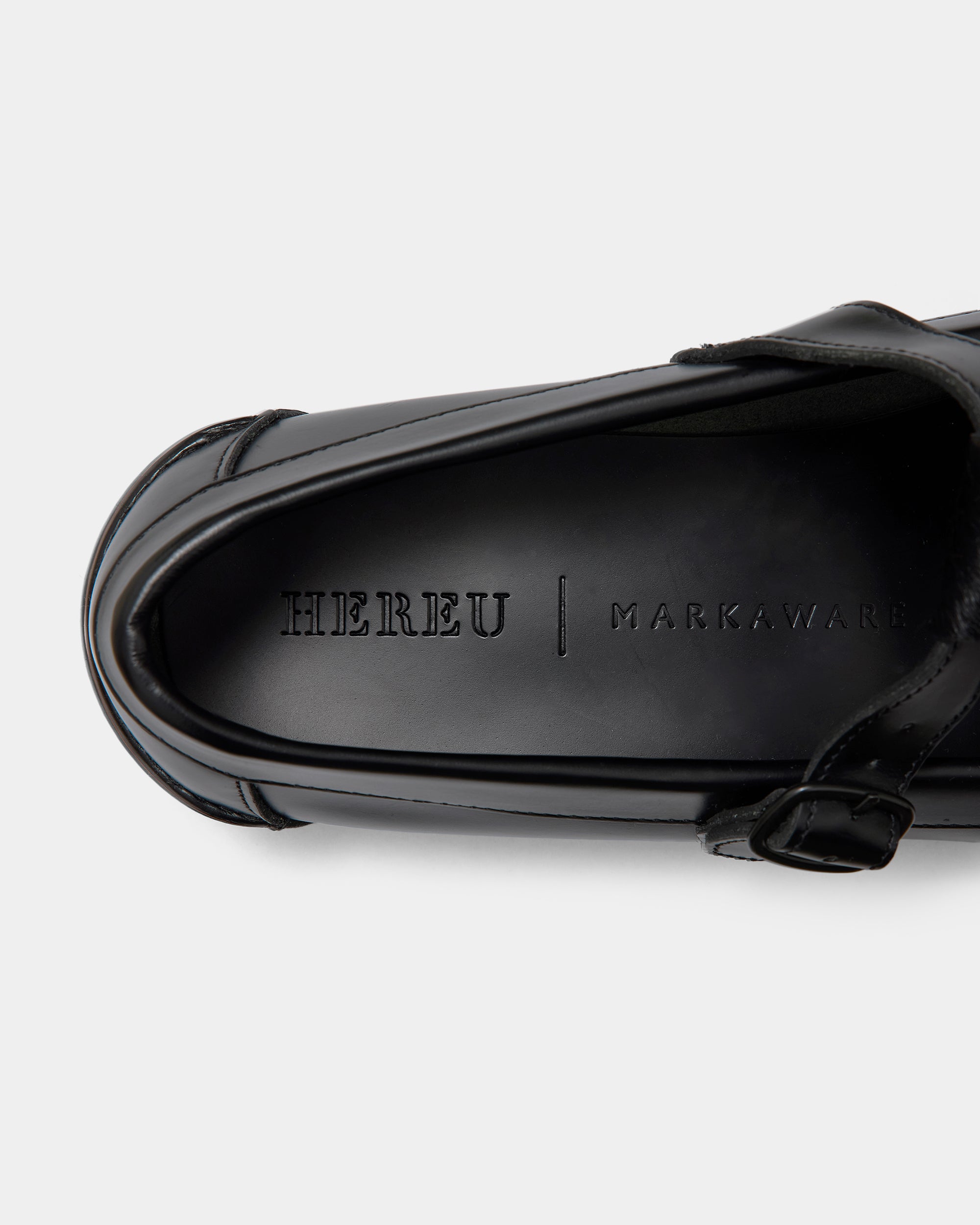 HEREU x MARKAWARE for ADAM ET ROPÉ EX Alber Calf Hair, Black