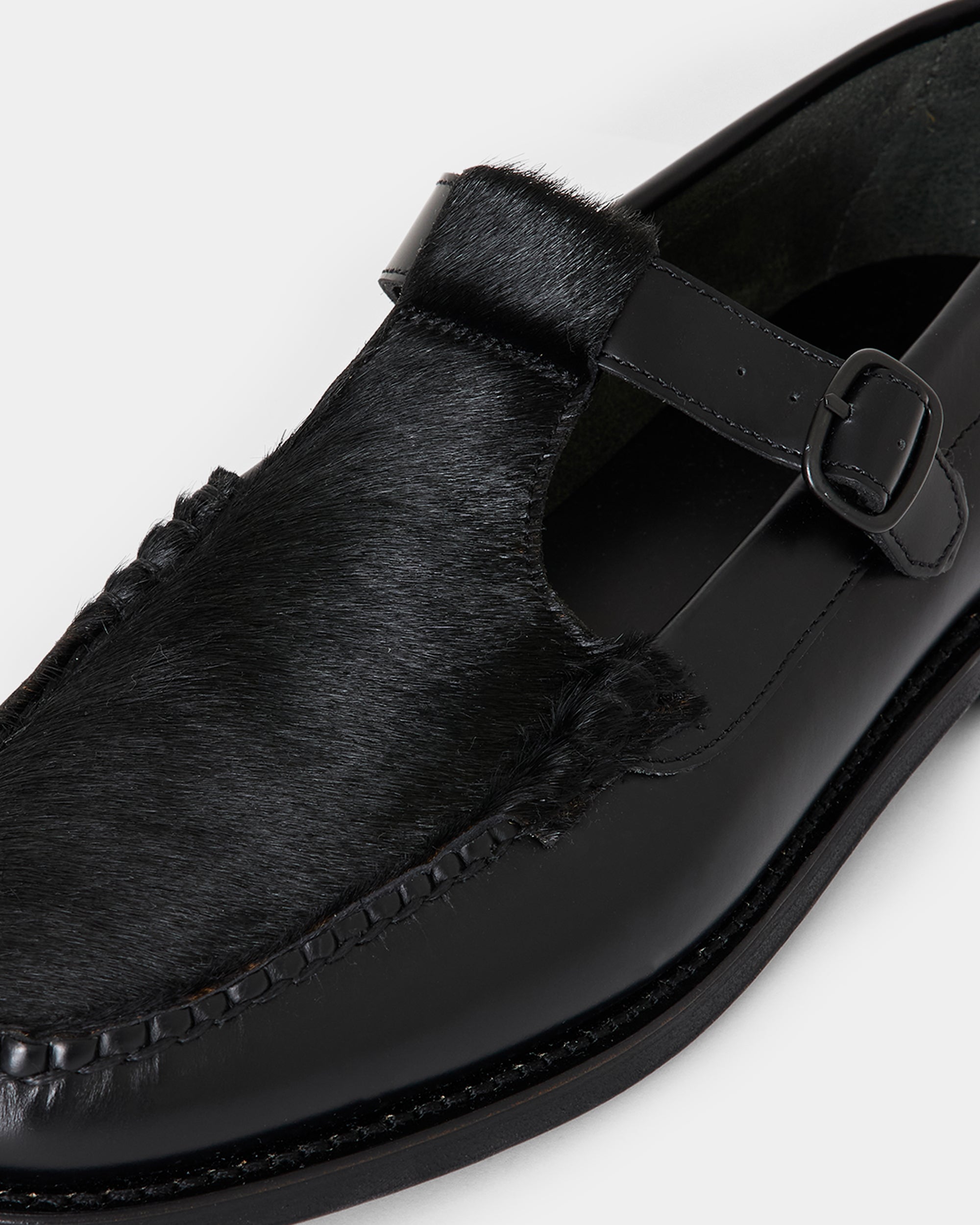 HEREU x MARKAWARE for ADAM ET ROPÉ EX Alber Calf Hair, Black