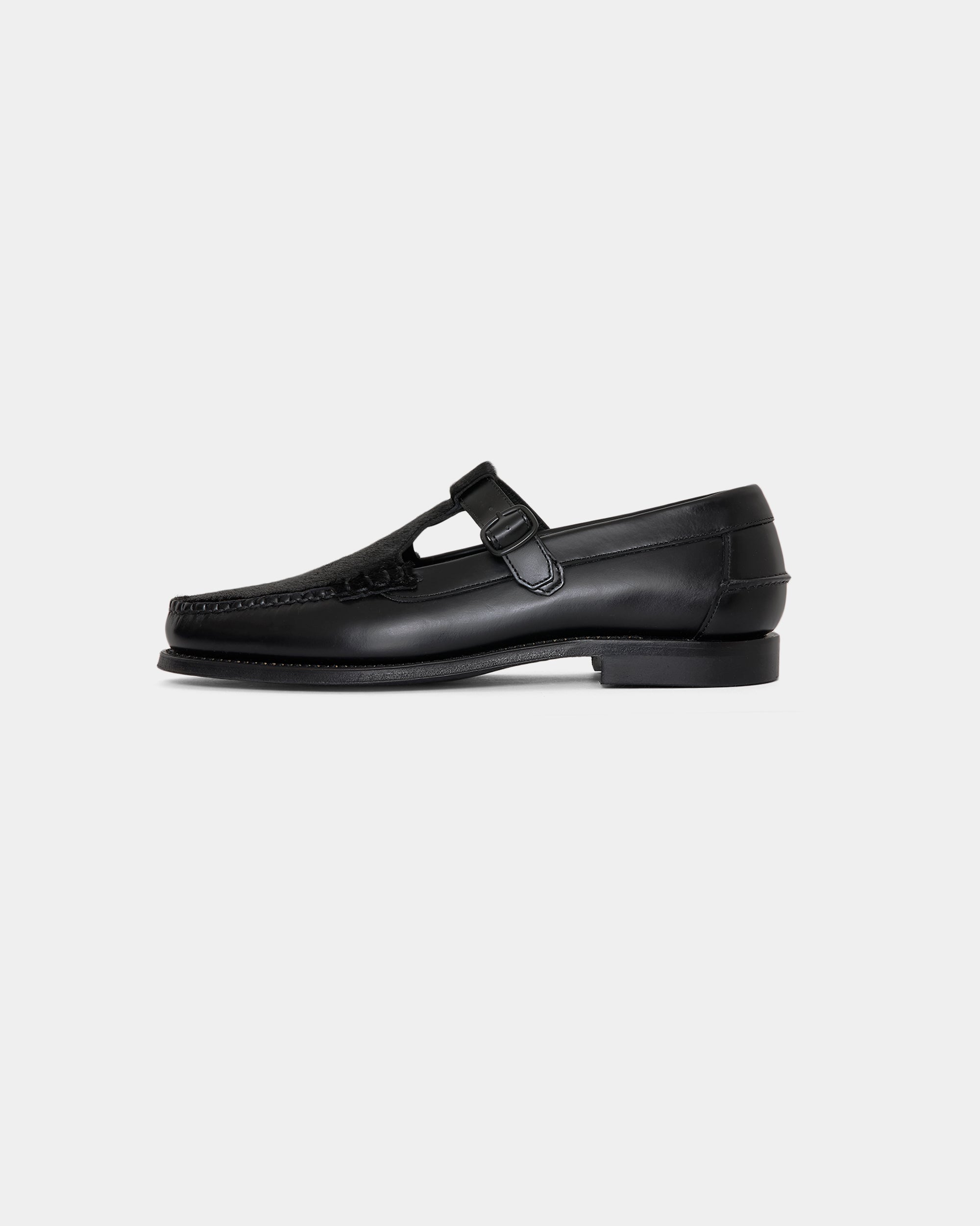 HEREU x MARKAWARE for ADAM ET ROPÉ EX Alber Calf Hair, Black