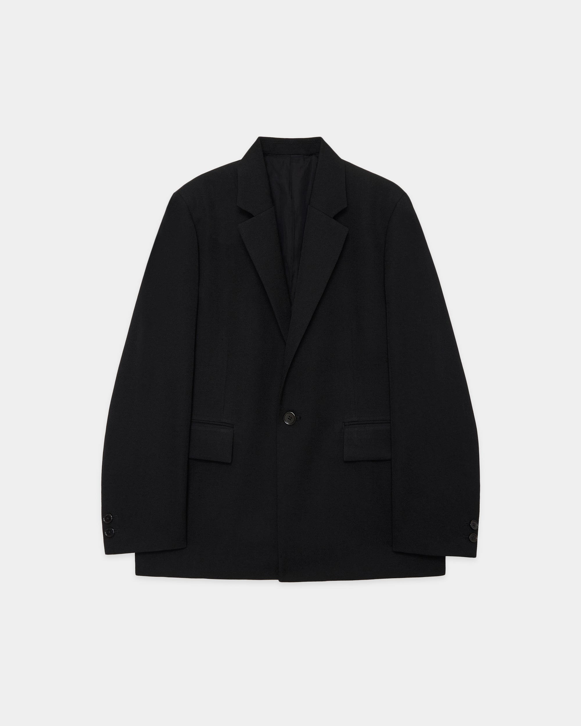 ポルワース 3/2 ハードツイル / スクエアジャケット, Black