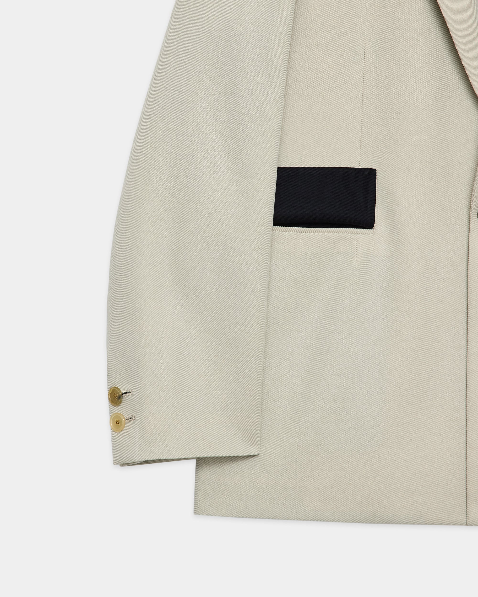 ポルワース 3/2 ハードツイル / スクエアジャケット, Greige